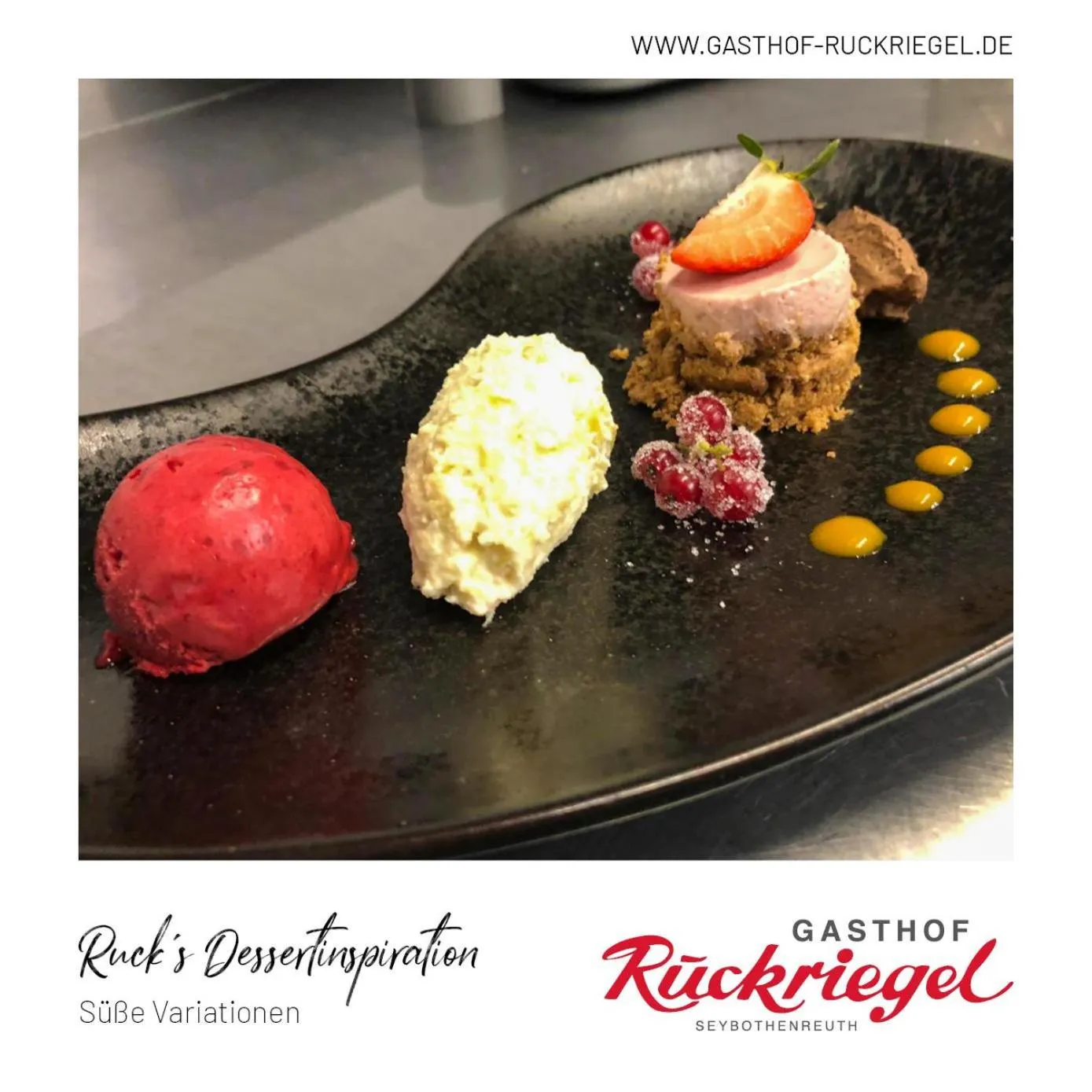 Food and drinks in Gasthof Ruckriegel