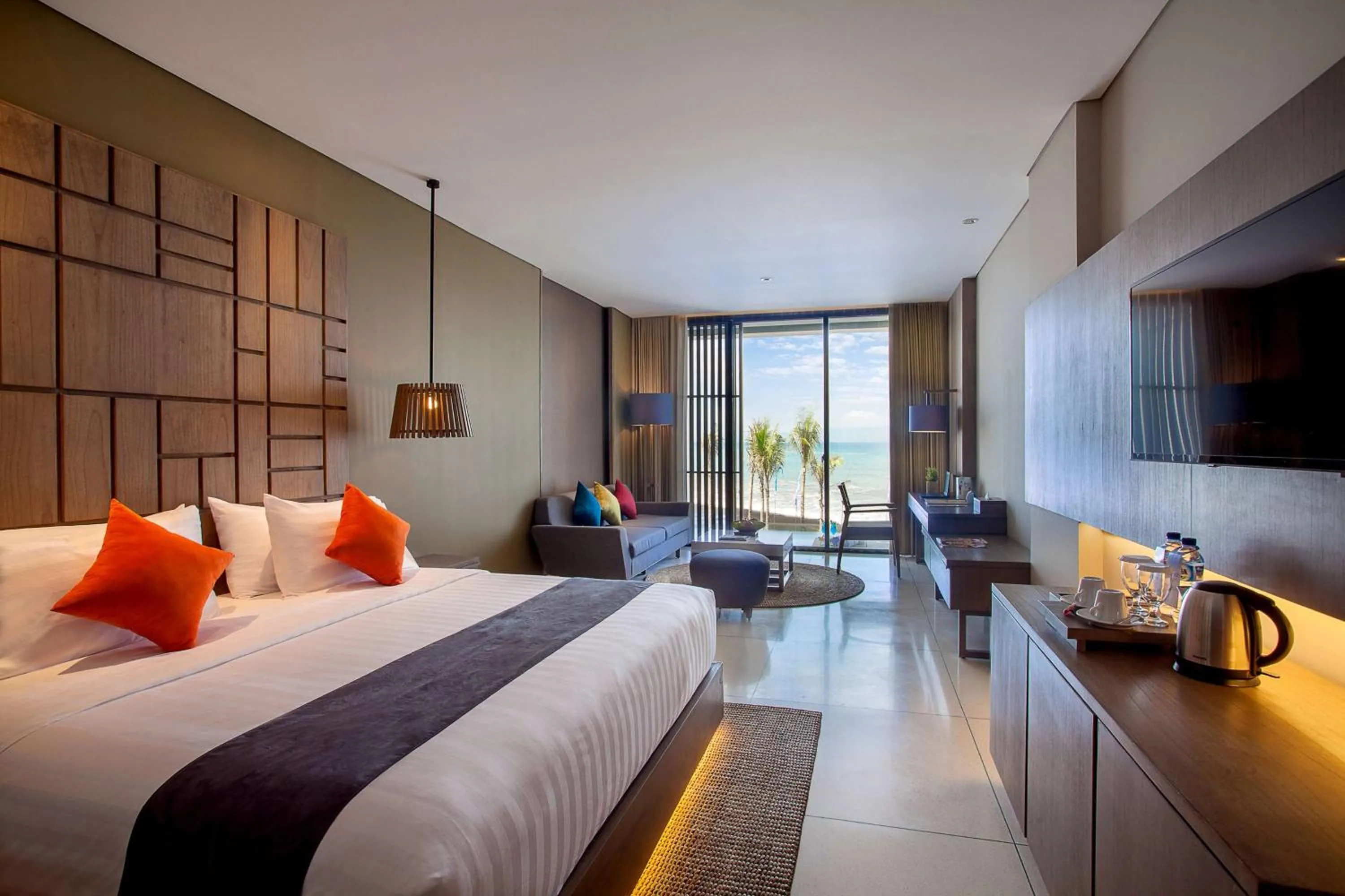 Photo of the whole room, Bed in Wyndham Tamansari Jivva Resort Bali