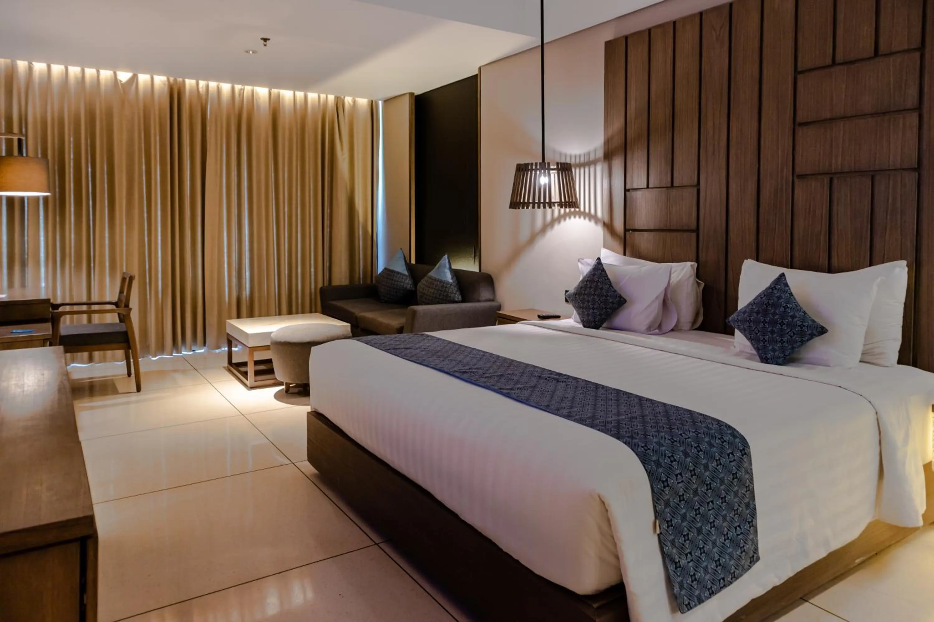 Bed in Wyndham Tamansari Jivva Resort Bali