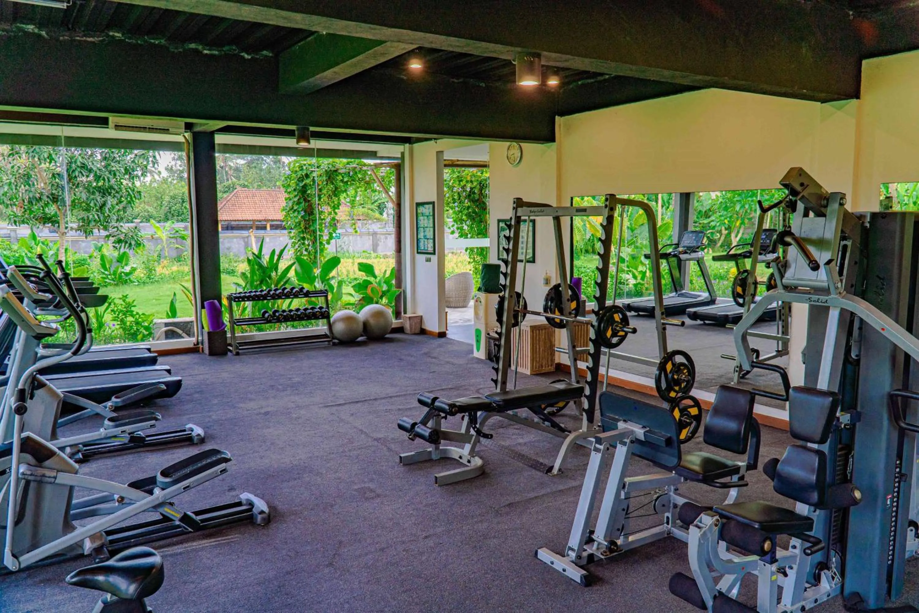 Fitness centre/facilities in Wyndham Tamansari Jivva Resort Bali