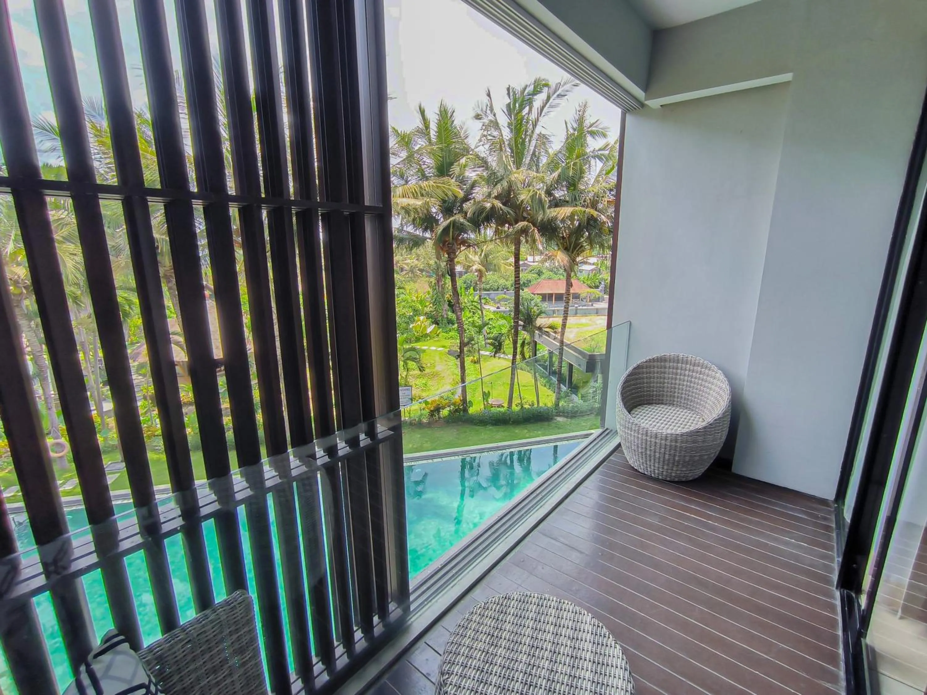 Balcony/Terrace in Wyndham Tamansari Jivva Resort Bali
