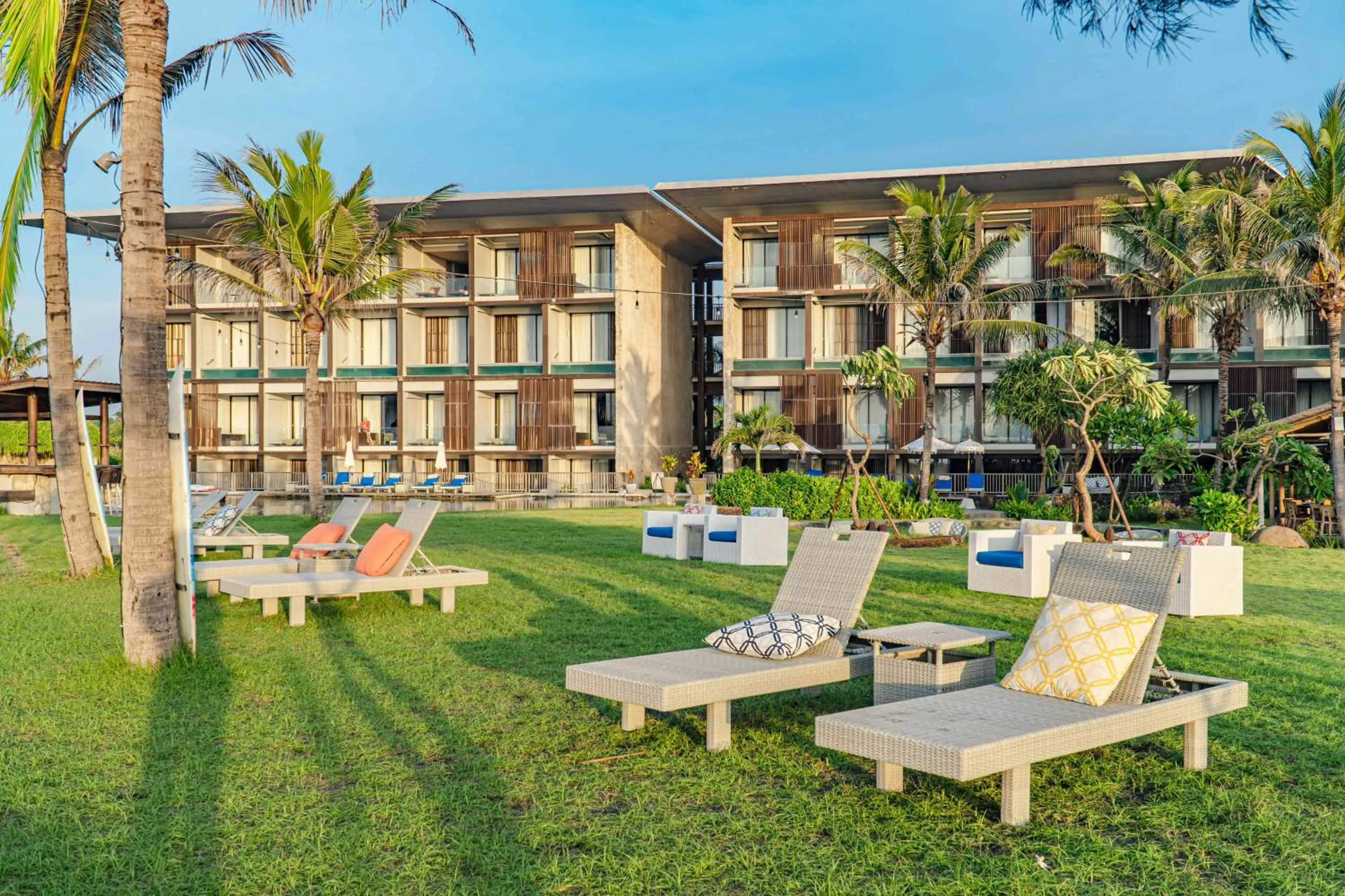 Garden in Wyndham Tamansari Jivva Resort Bali