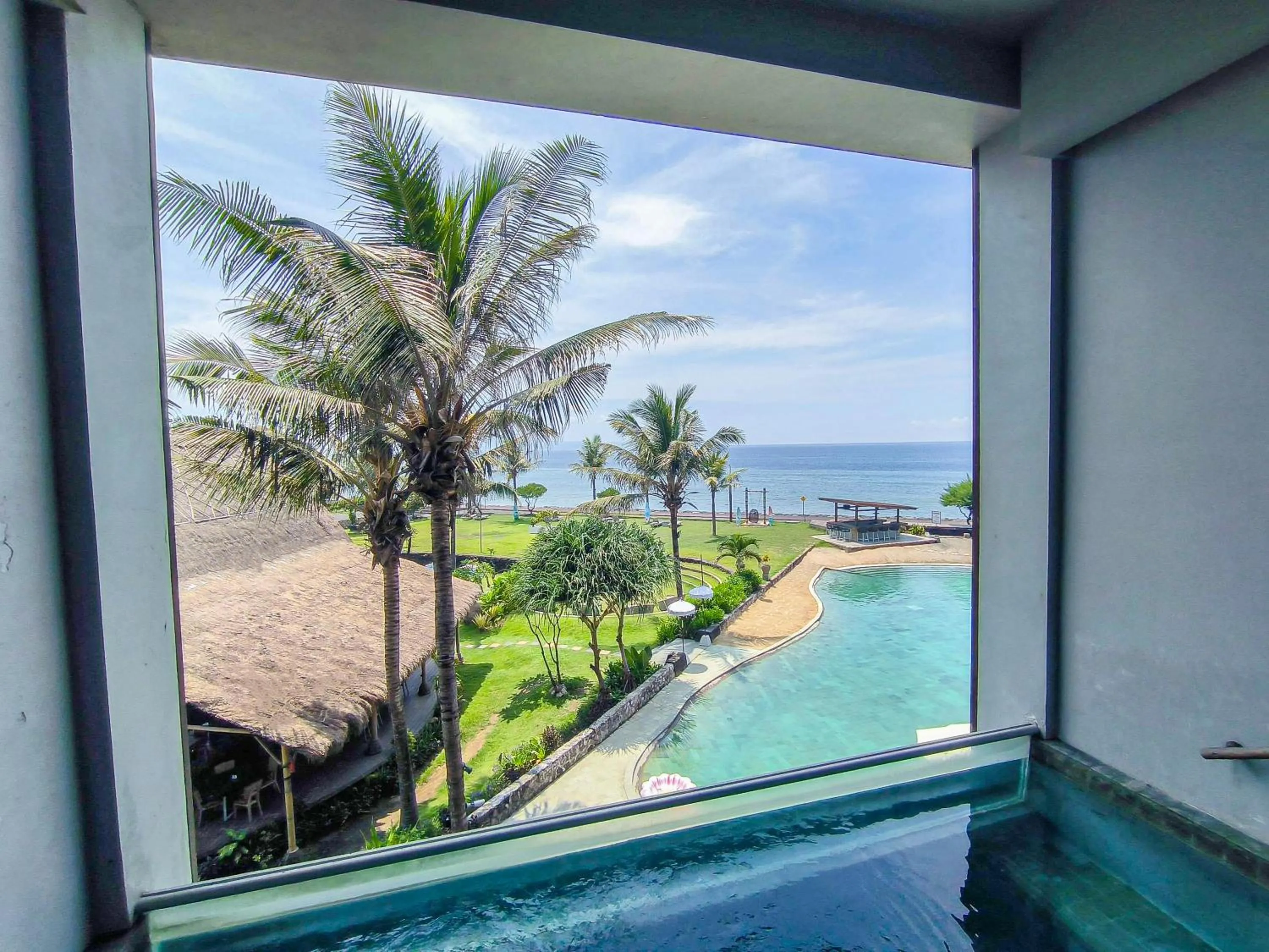 Balcony/Terrace in Wyndham Tamansari Jivva Resort Bali