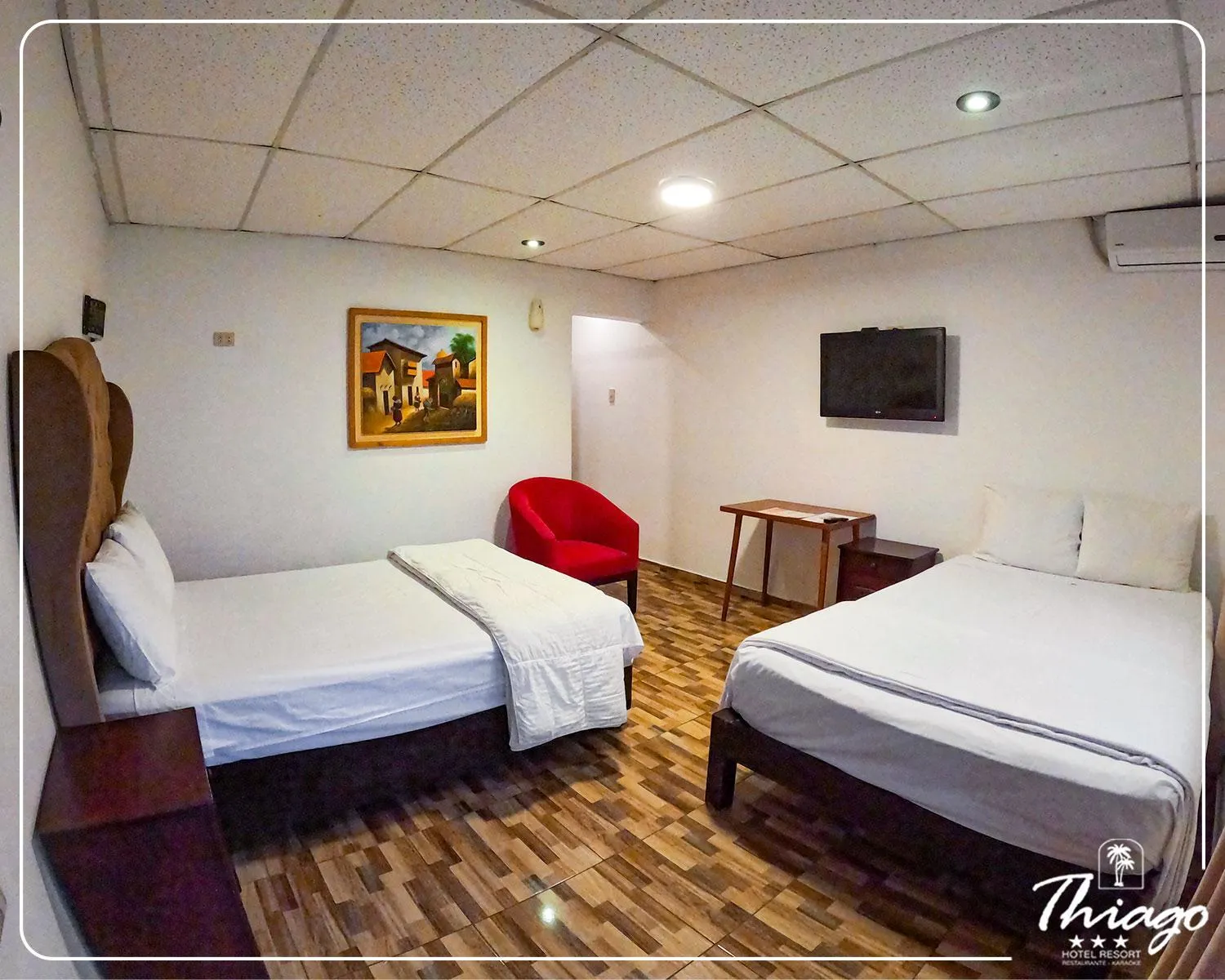 Bedroom, Bed in Hotel Resort Thiago