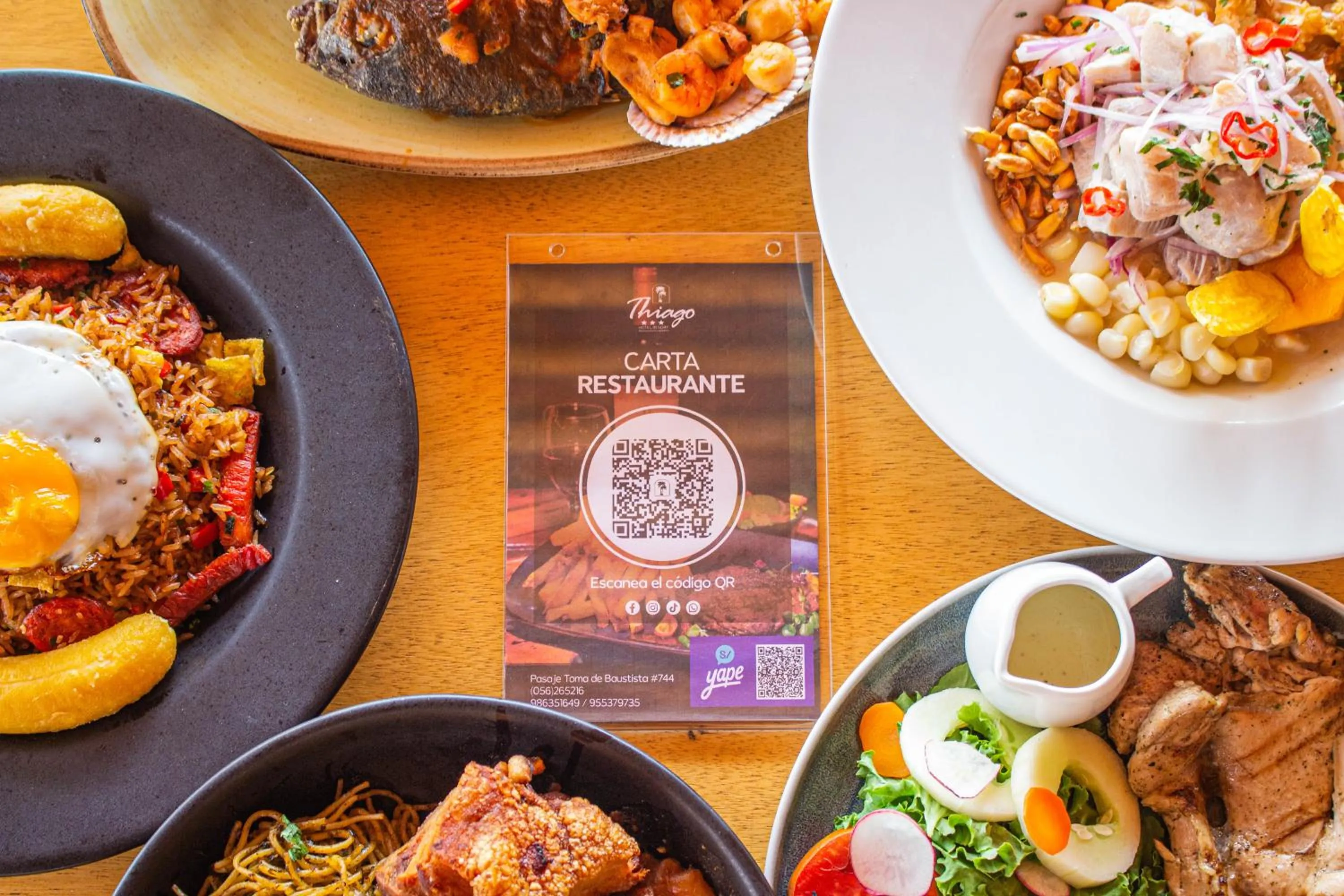 Restaurant/places to eat in Hotel Resort Thiago