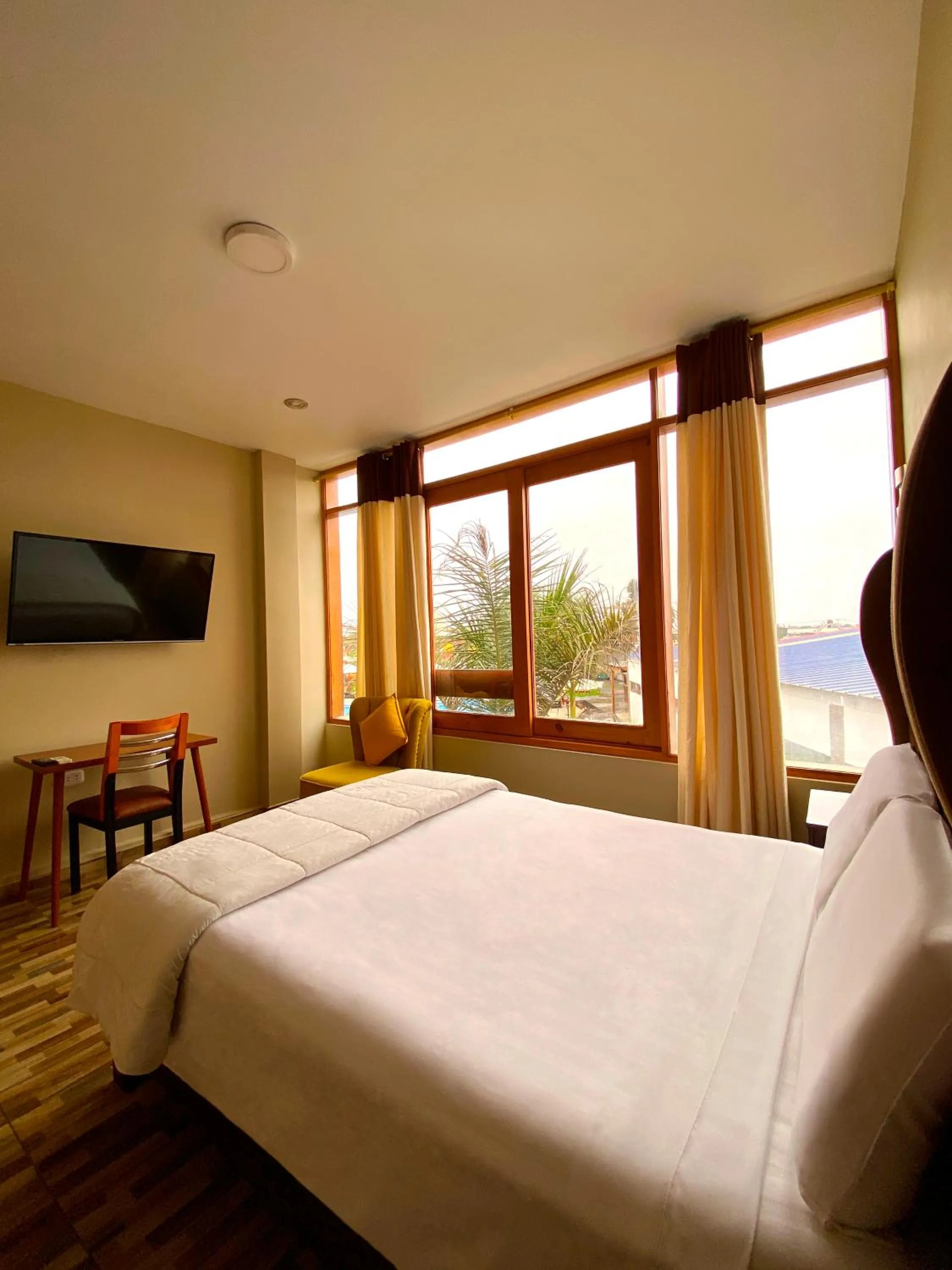 Bed in Hotel Resort Thiago