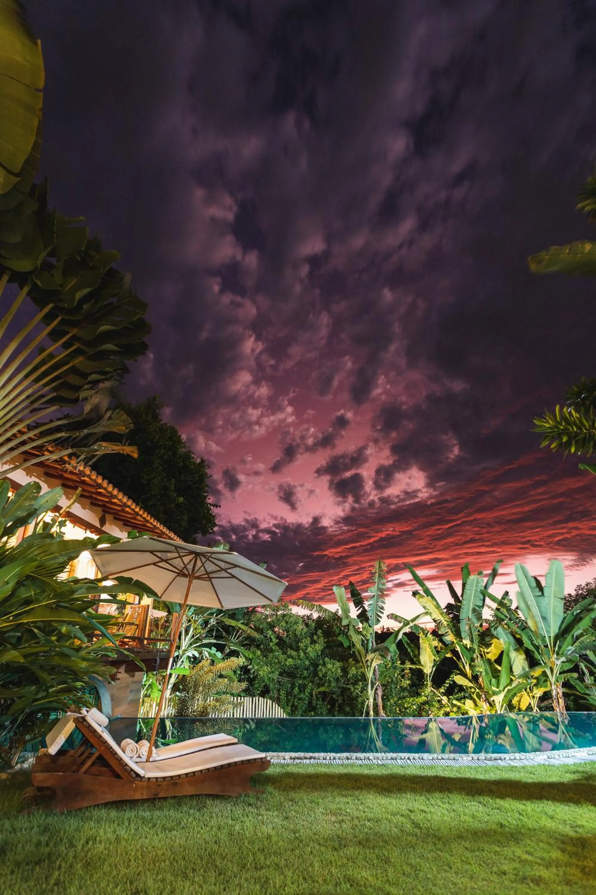 Sunset in Sagui Boutique Hotel