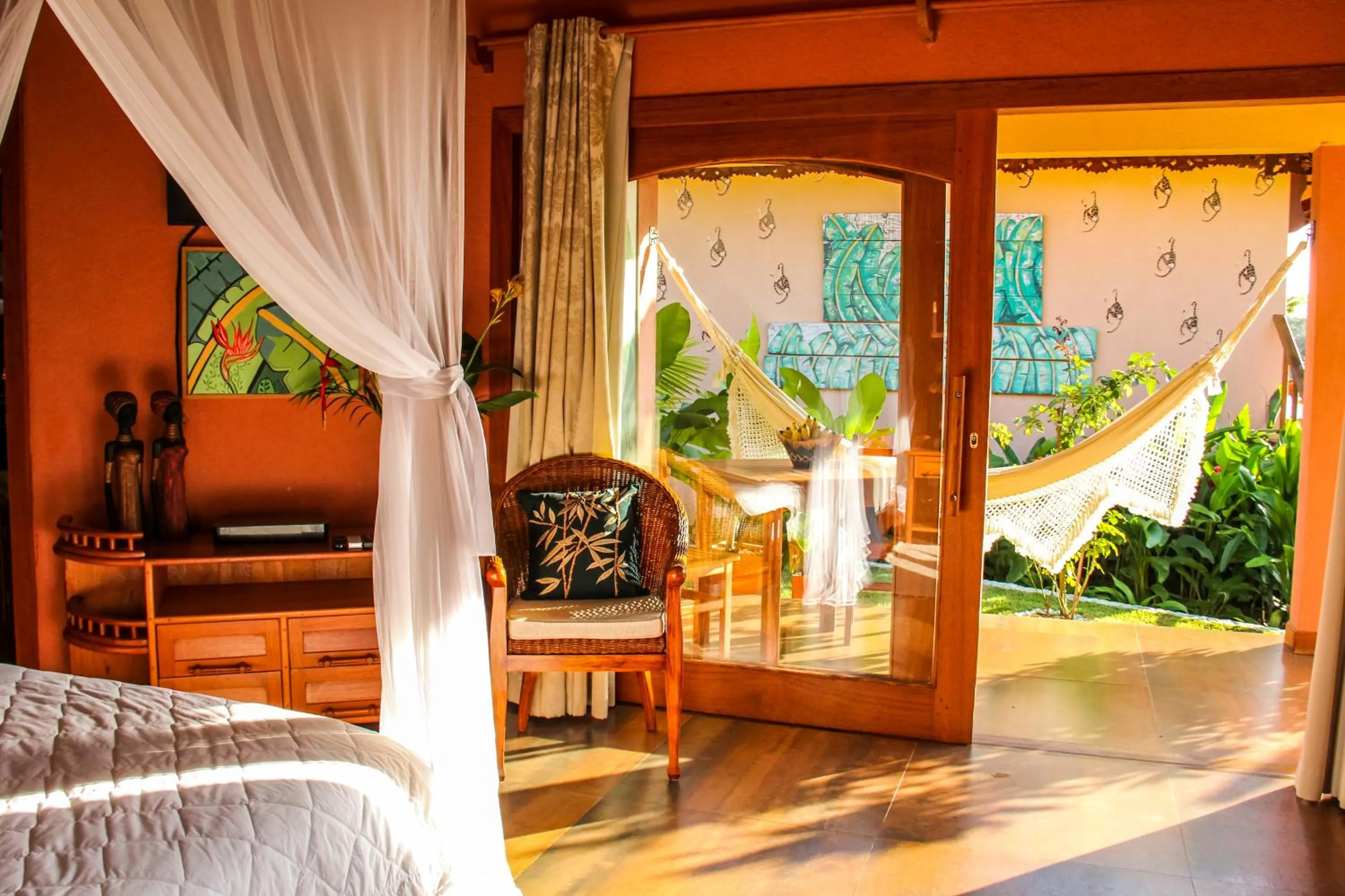 Garden view in Sagui Boutique Hotel