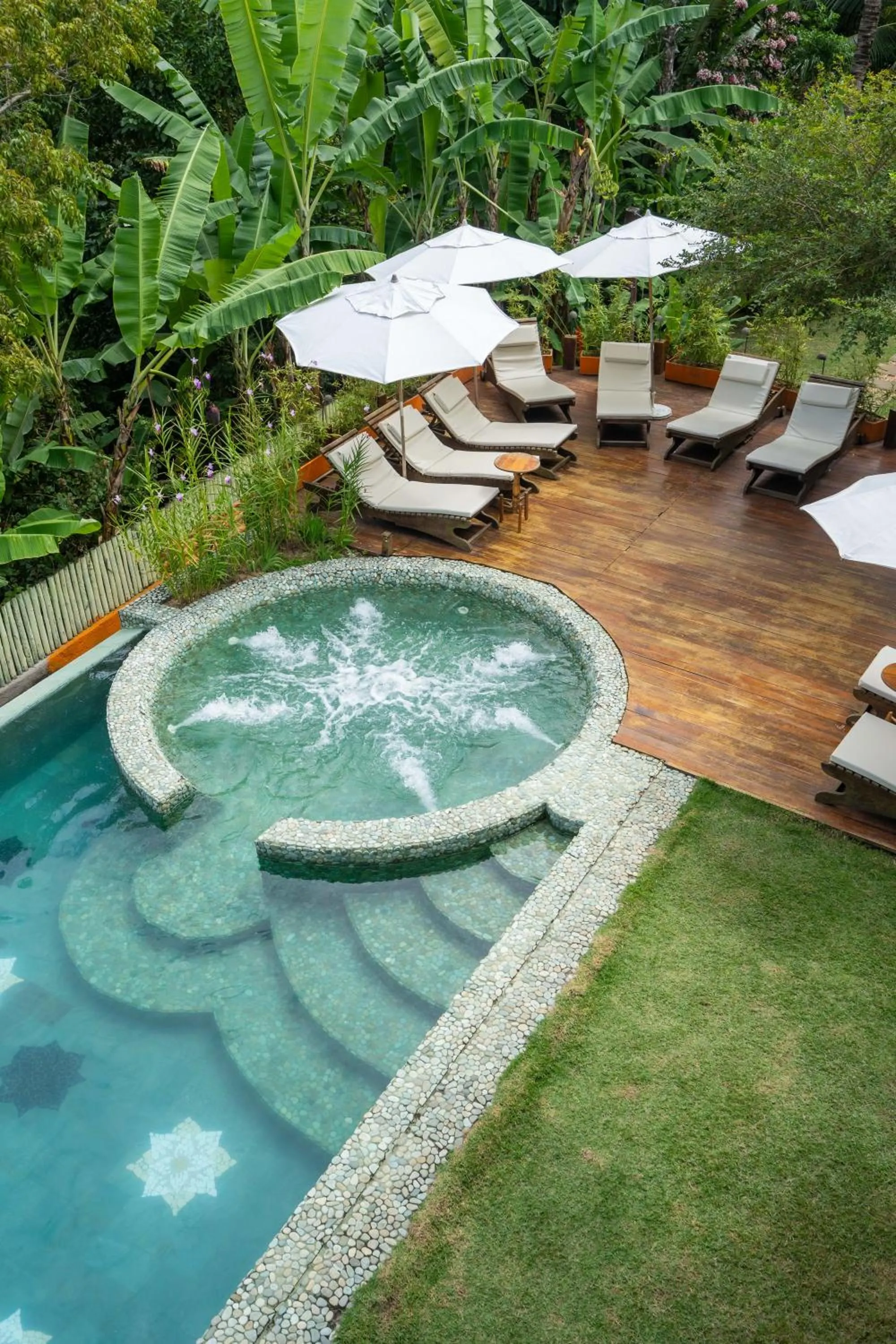 Swimming pool in Sagui Boutique Hotel