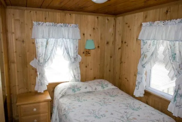 Bed in Outer Banks Motel