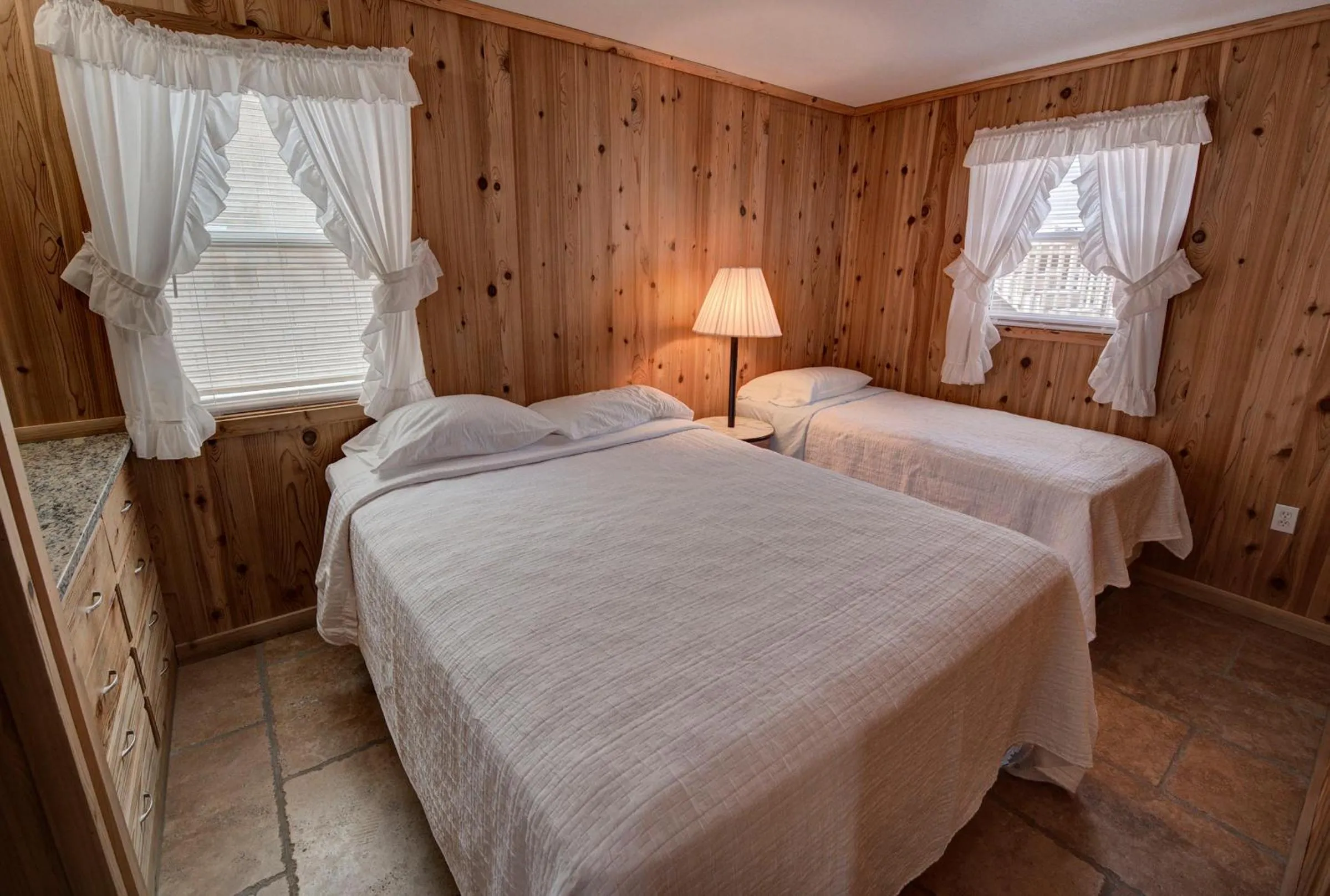 Bed in Outer Banks Motel