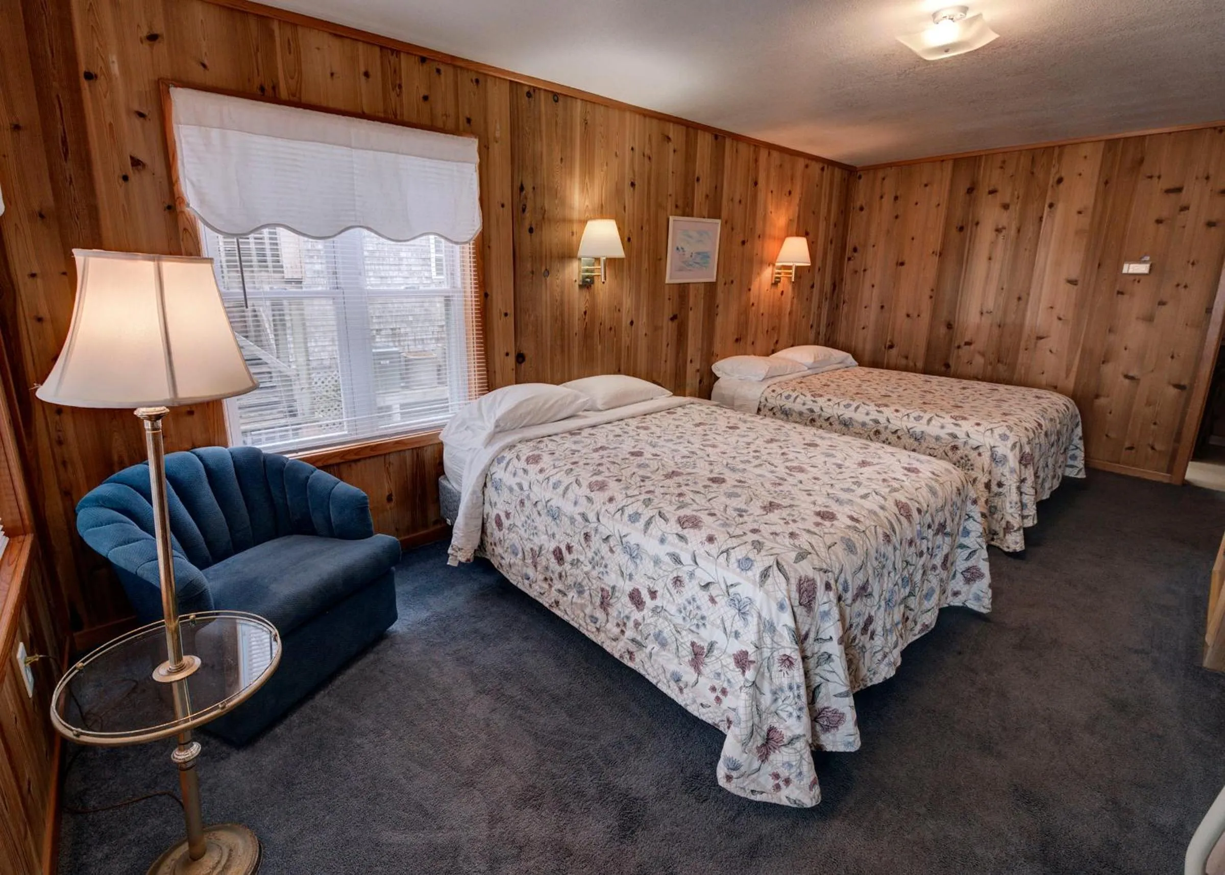 Bed in Outer Banks Motel