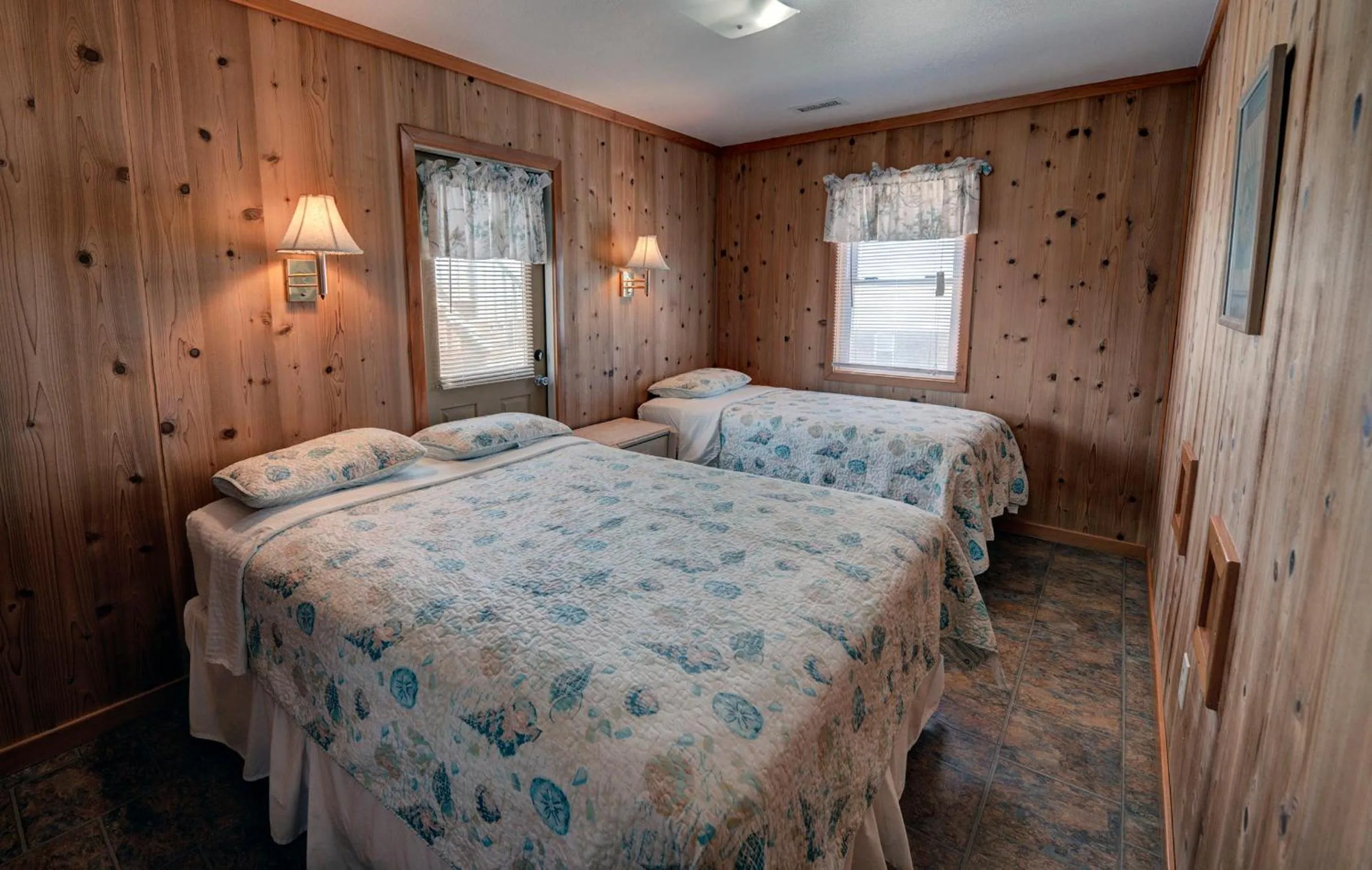 Bed in Outer Banks Motel