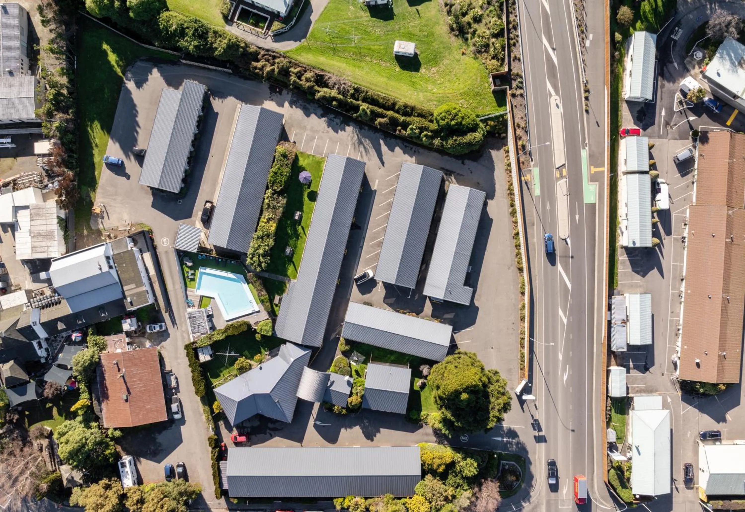 Landmark view in Grove Park Motor Lodge