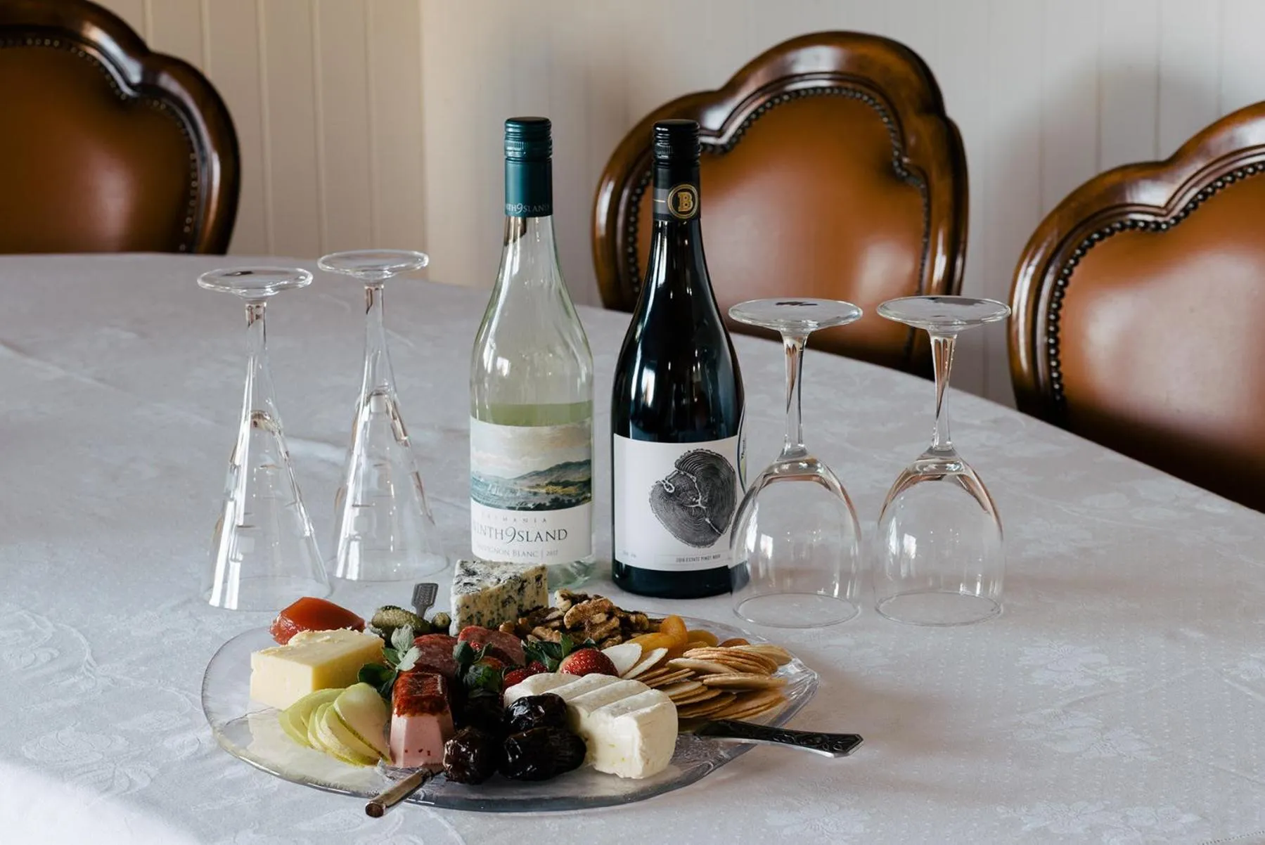 Food close-up in Noah's Stanley Luxury Bed and Breakfast