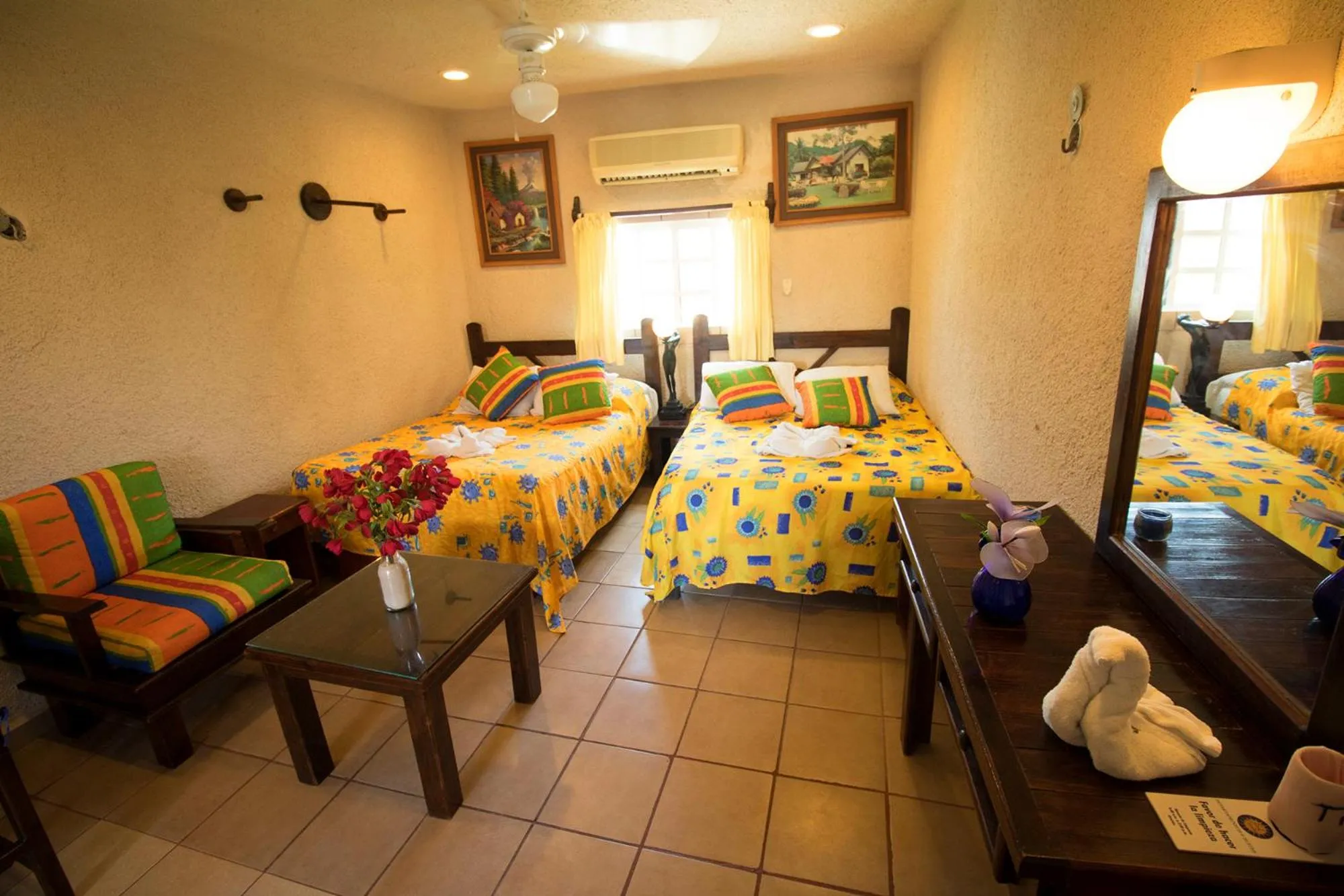 Bedroom, Bed in Hotel Sol Caribe