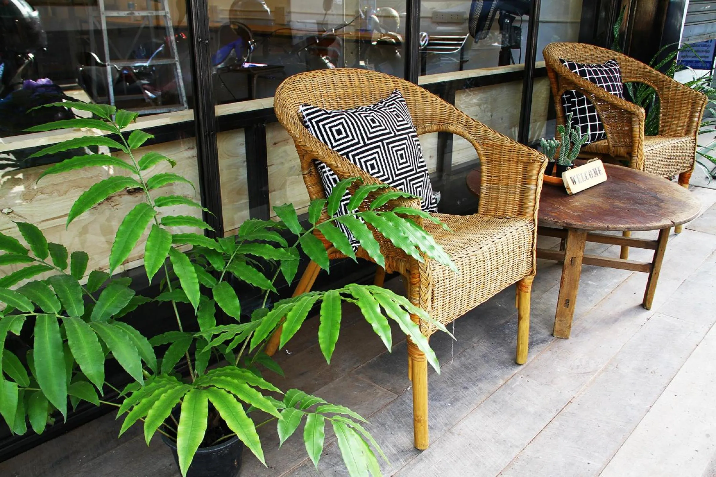 Property building in Green Sleep Hostel