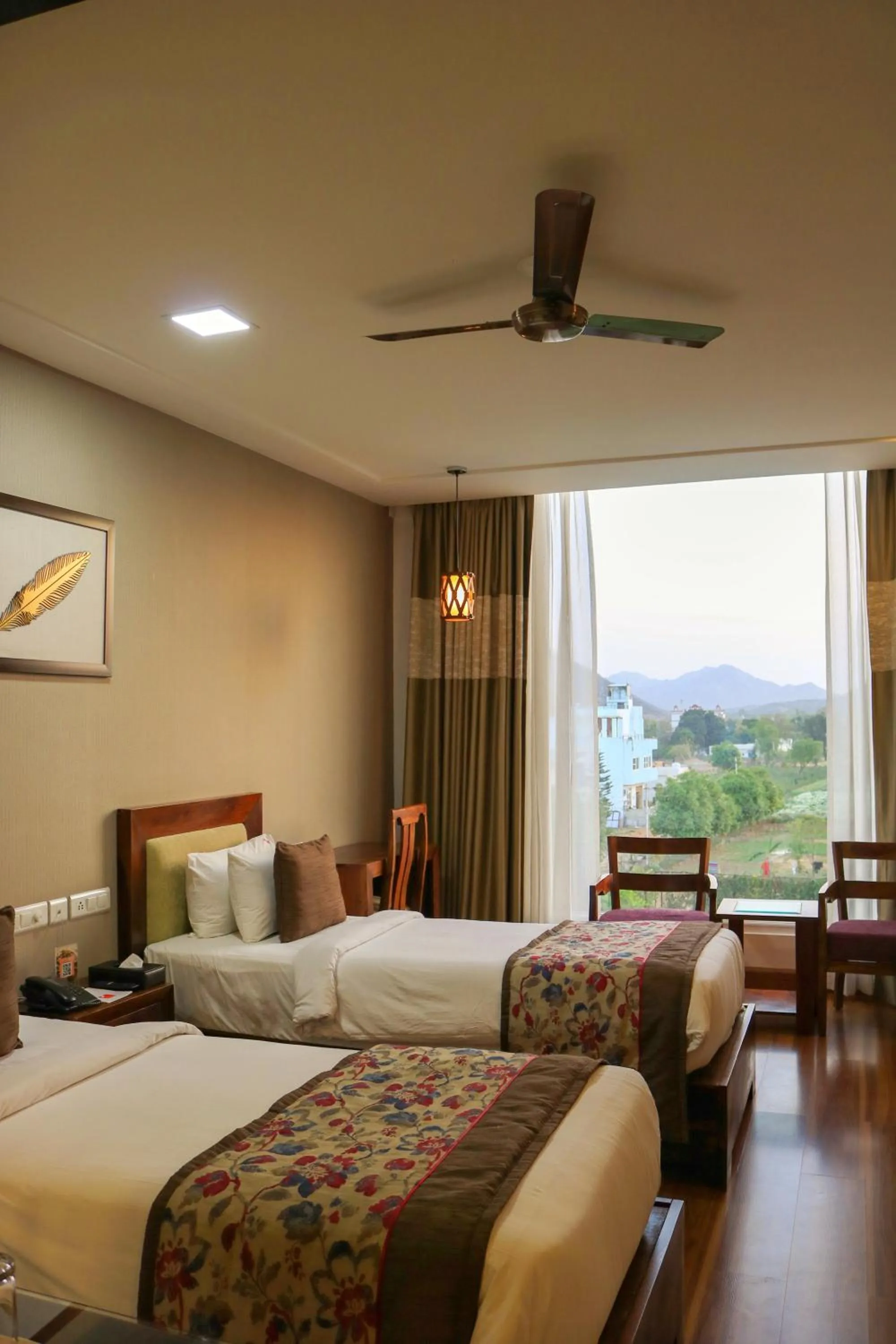 Photo of the whole room, Bed in Brahma Horizon Hotel & Spa - Pushkar