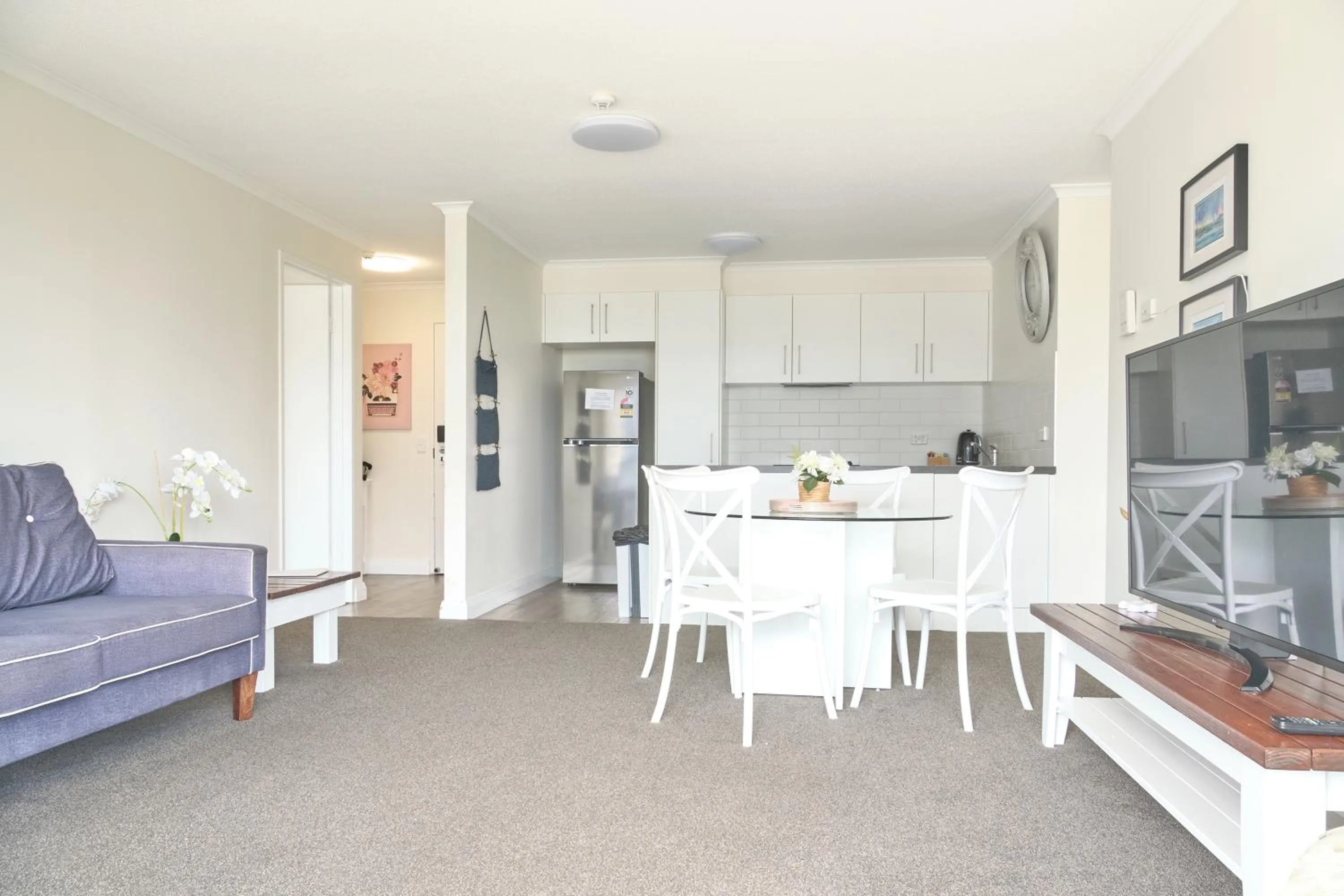 Living room in River Plaza Apartments Brisbane Southbank