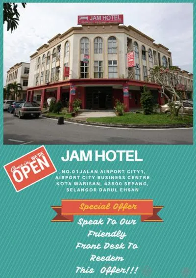 JAM Hotel Kota Warisan Sepang @ ERL Salak Tinggi, KLIA 1-2 & F1