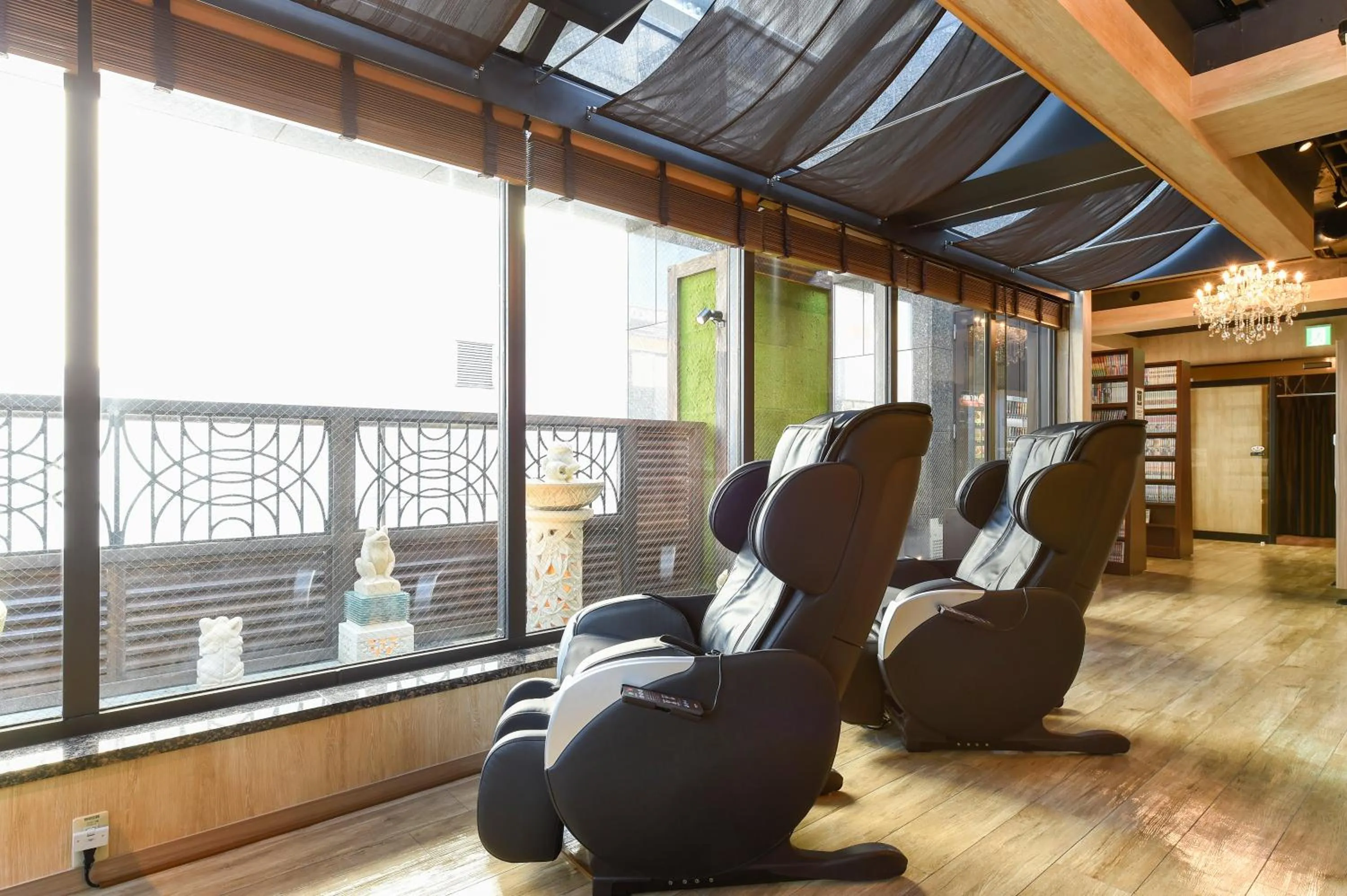 Communal lounge/ TV room in Anshin oyado Tokyo Woman Ginza Shiodome