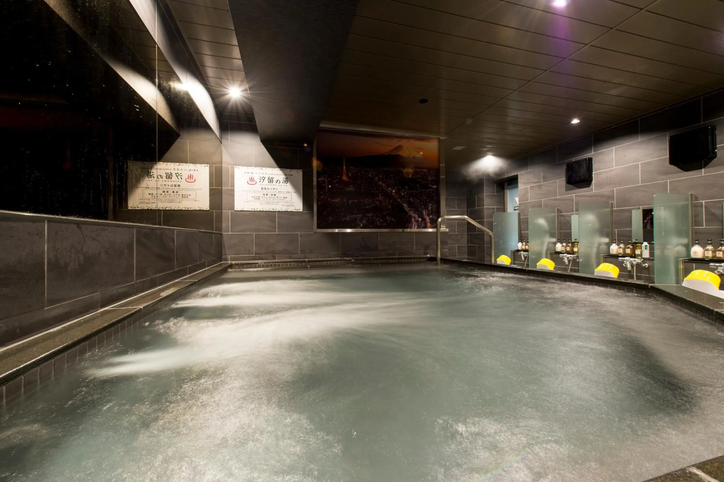 Hot Spring Bath in Anshin oyado Tokyo Woman Ginza Shiodome