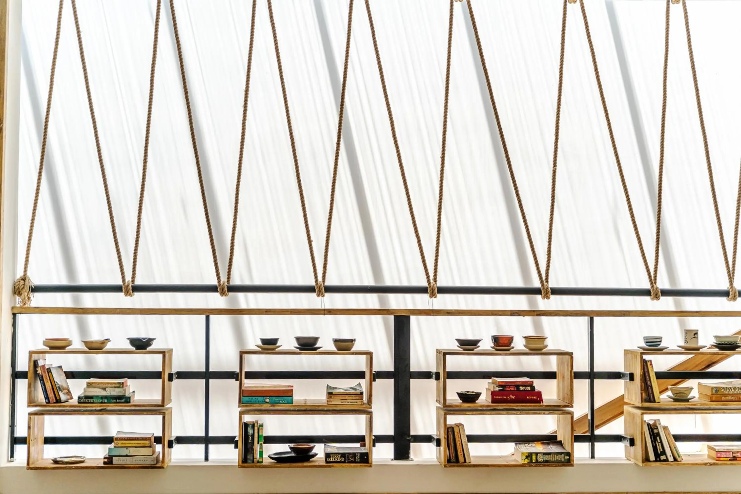 Library in 9Station Hostel & Bar Phu Quoc