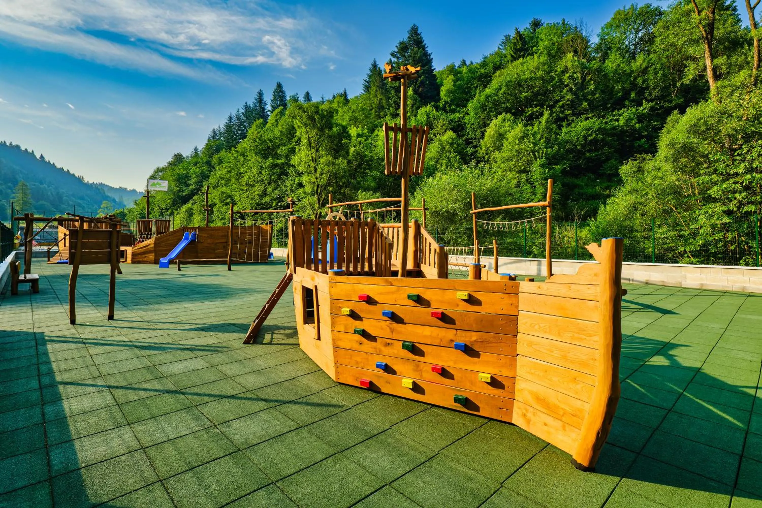 Children play ground in Chata Pieniny