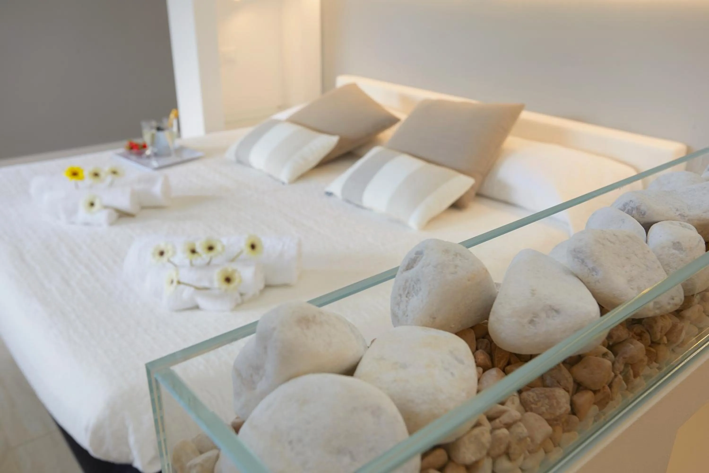 Decorative detail, Bed in B&B Mondello Design