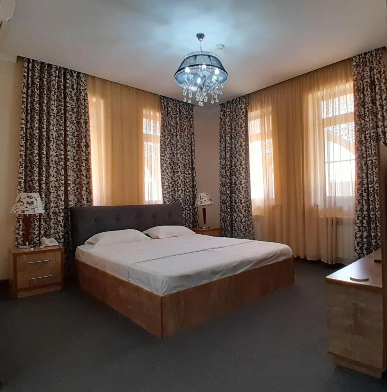 Bed in Hotel Bek Samarkand