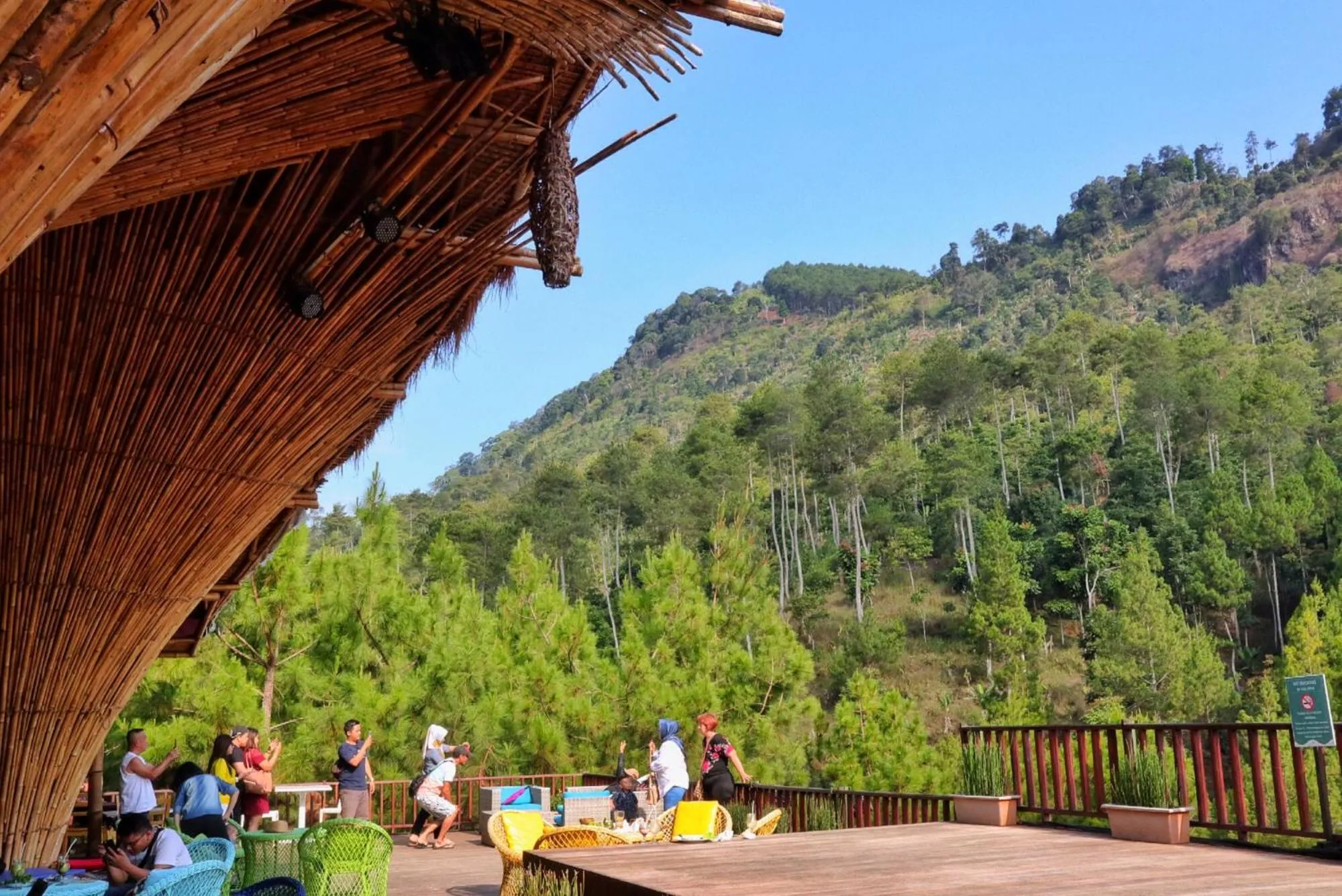 Restaurant/places to eat in The Lodge Maribaya