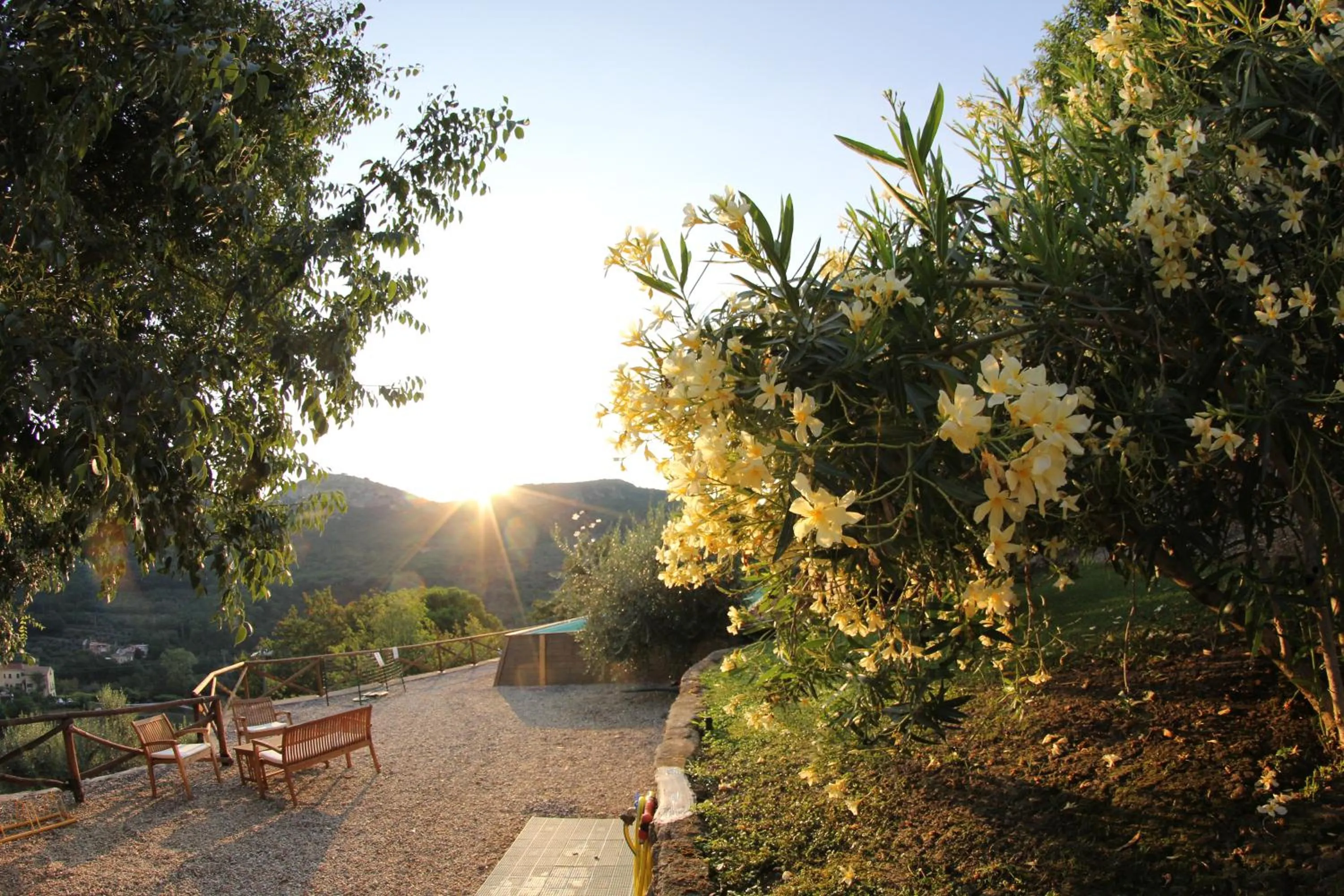 Garden view in Ai Cinque Campanili