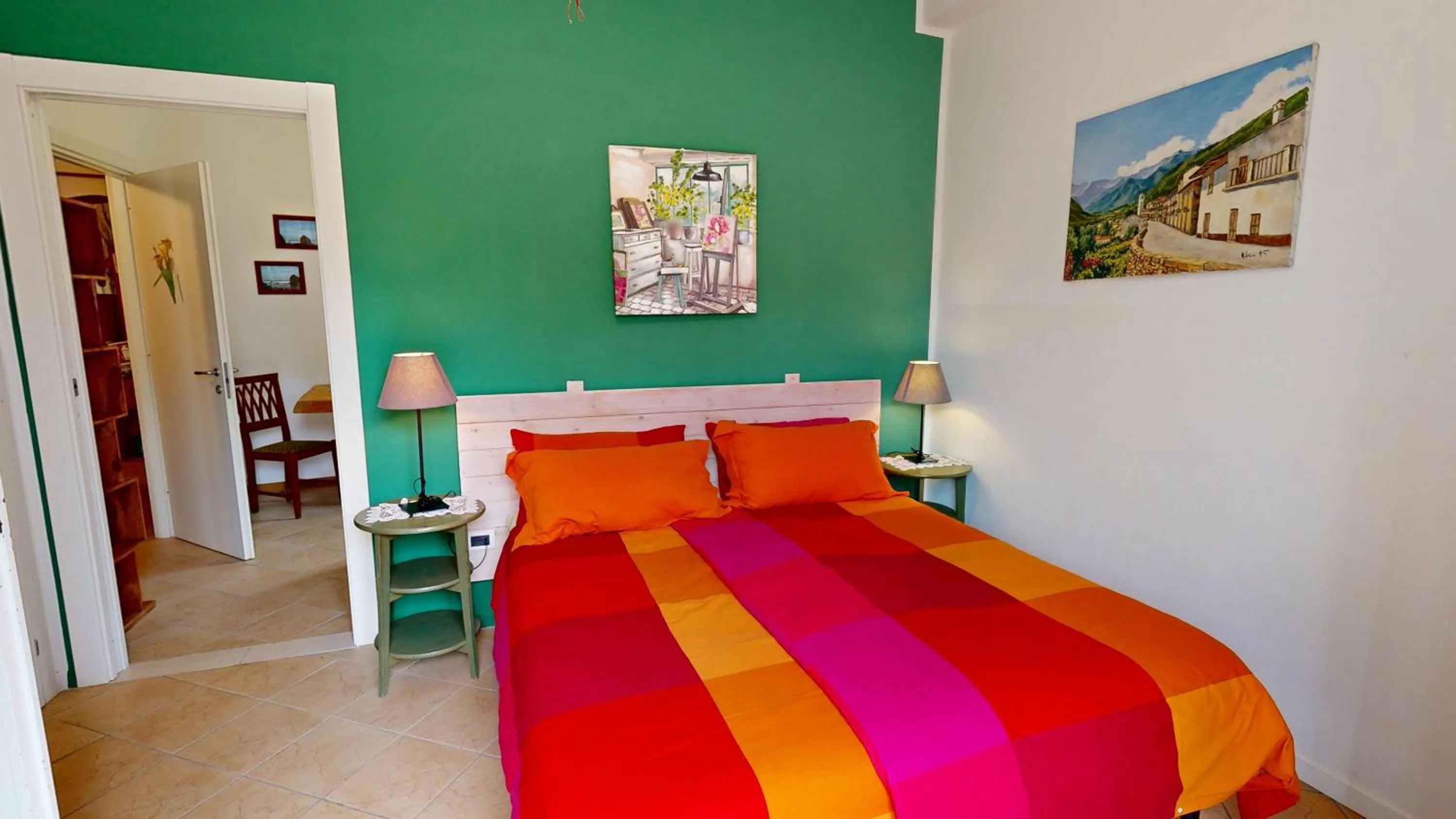 Property building, Bed in Ai Cinque Campanili