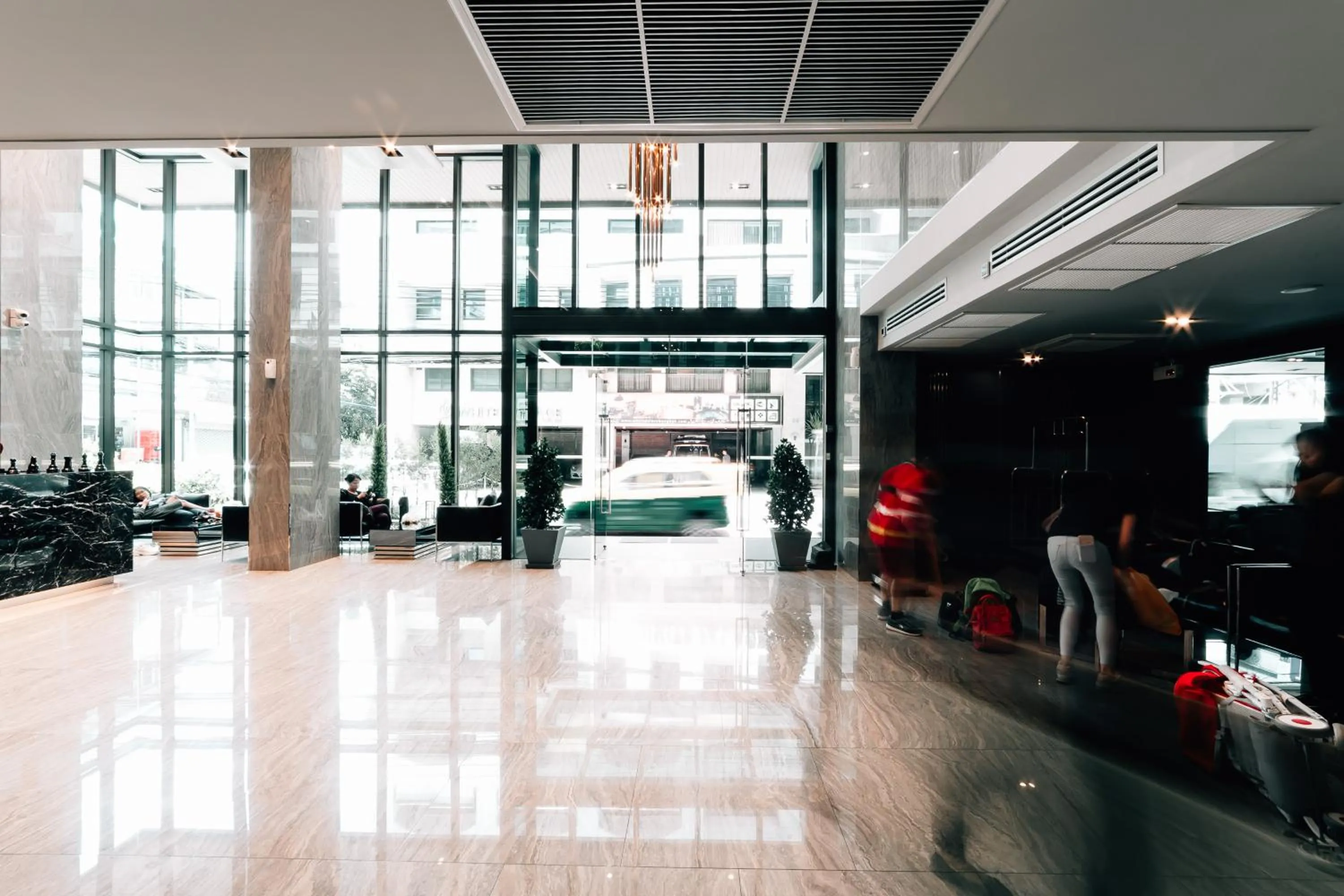 Lobby or reception in Spenza Hotel