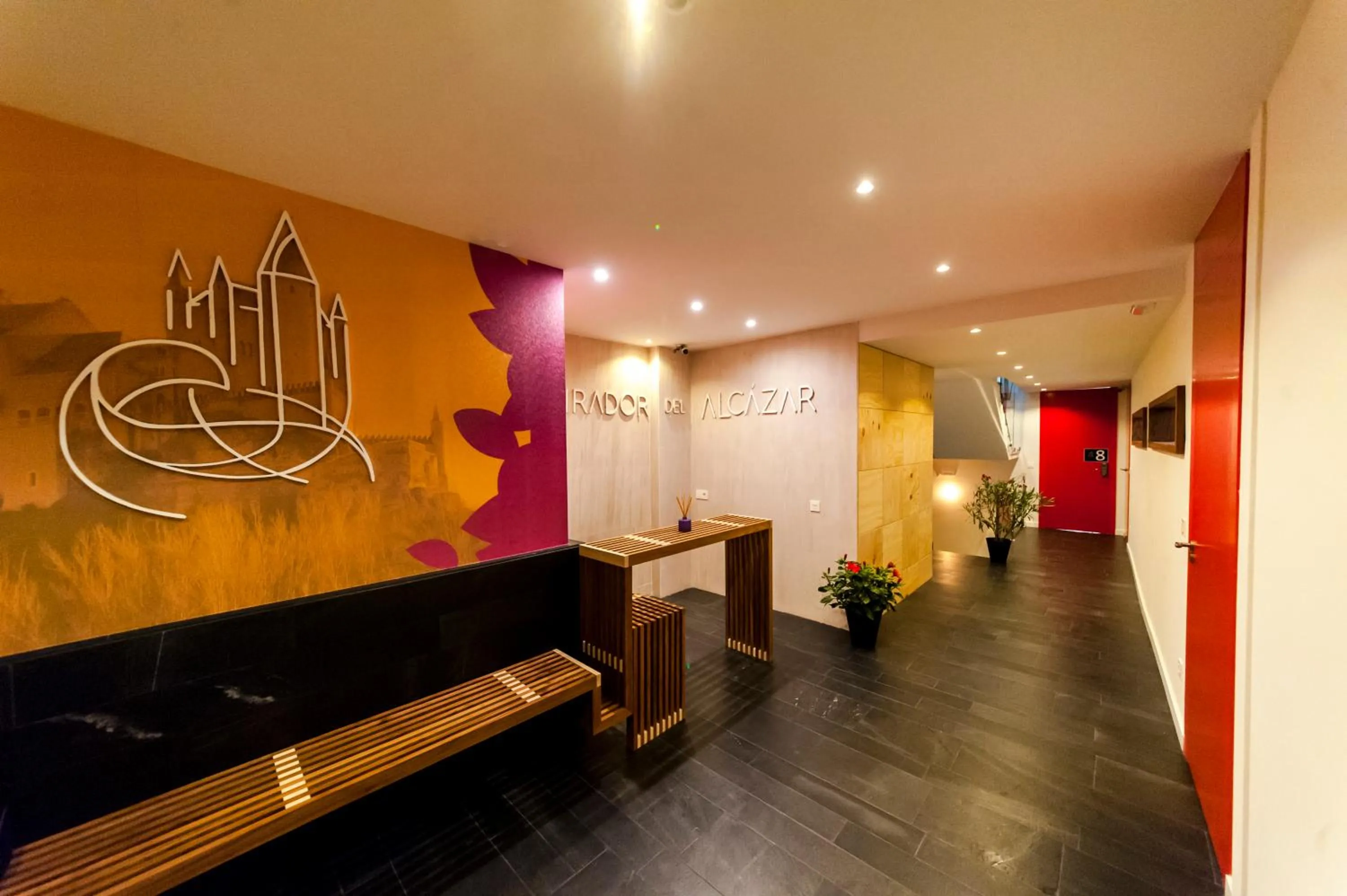 Lobby or reception in El Mirador Del Alcazar