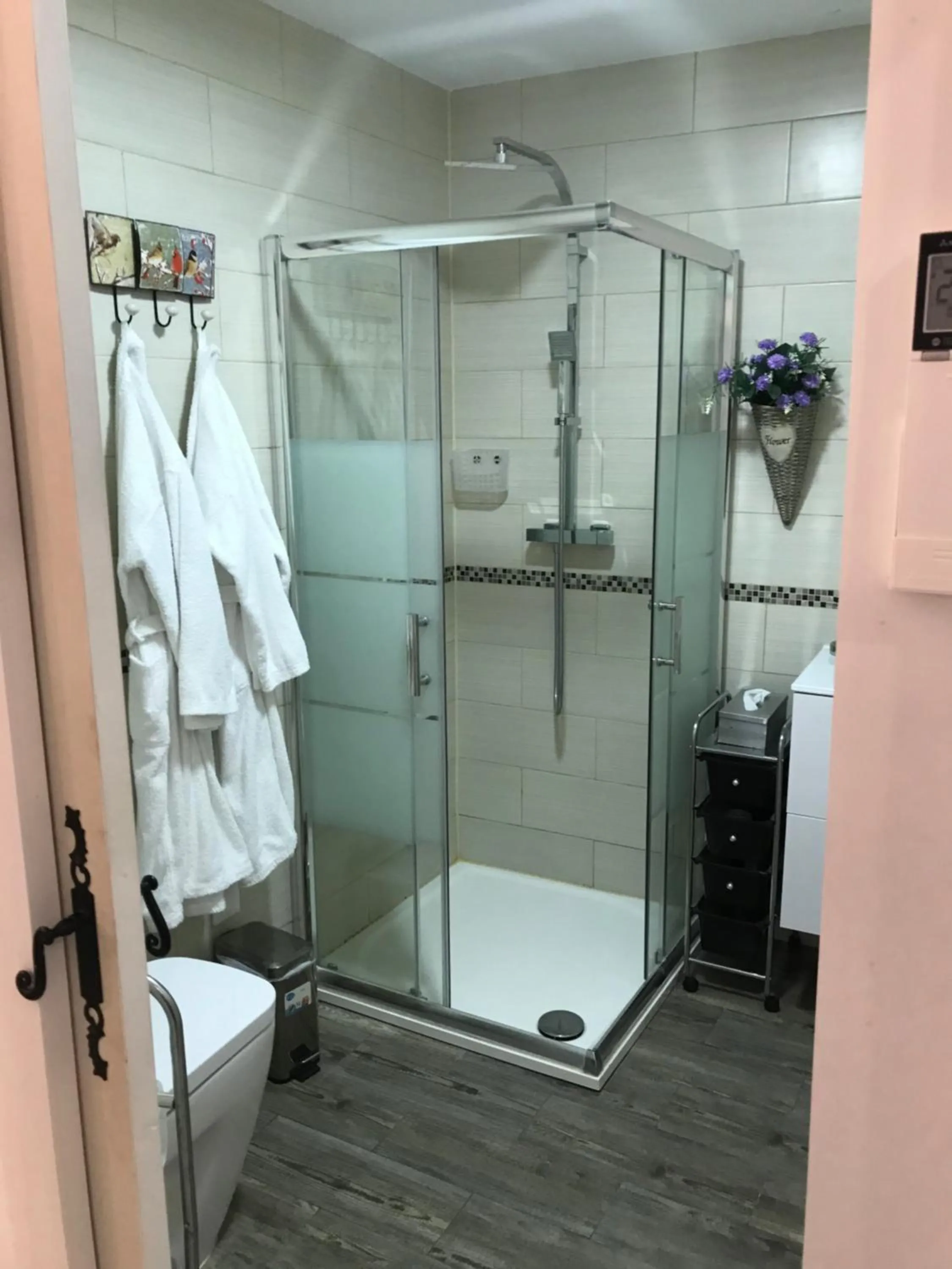 Shower in Victorian Lodge