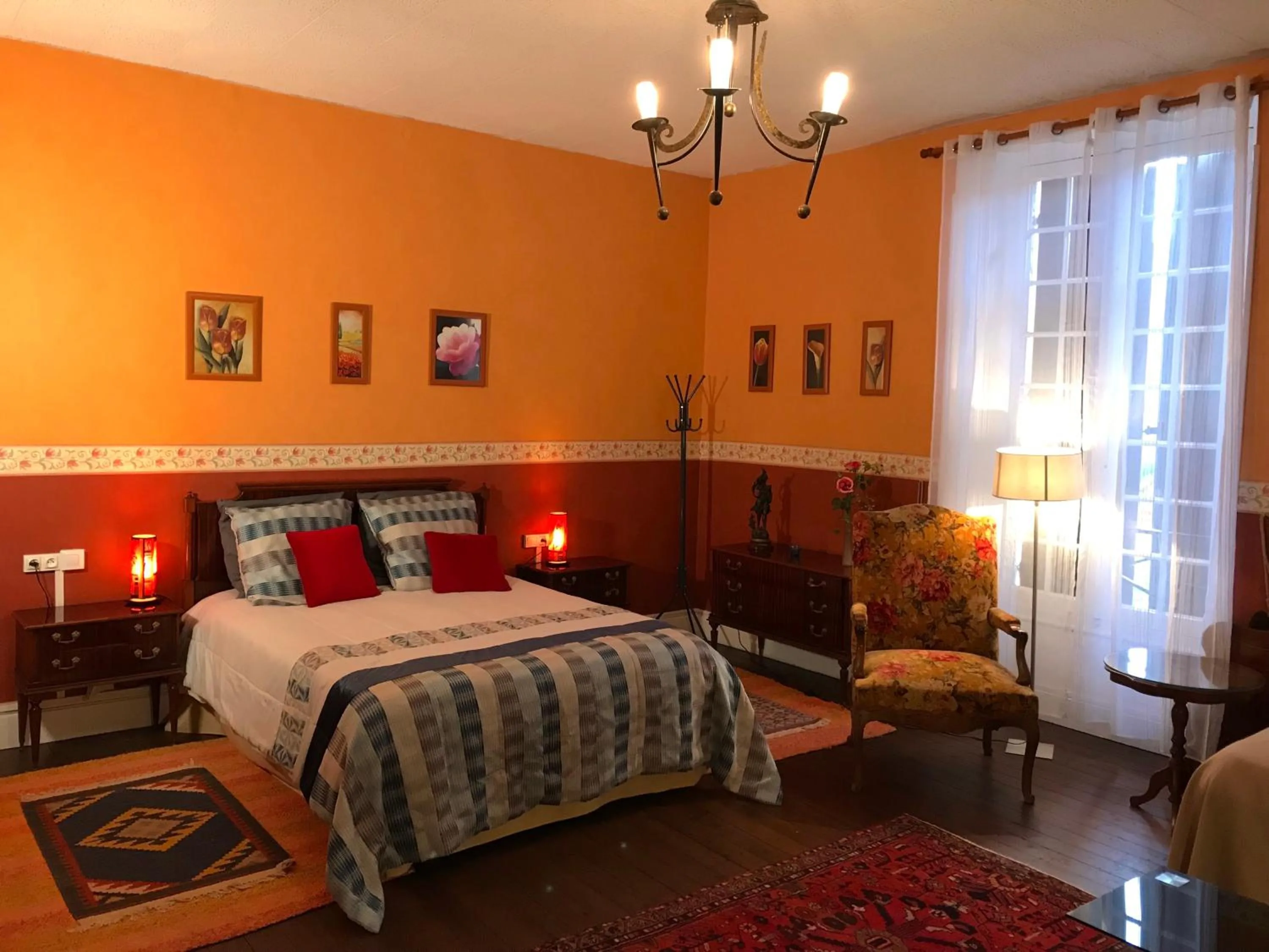 Bed in Victorian Lodge