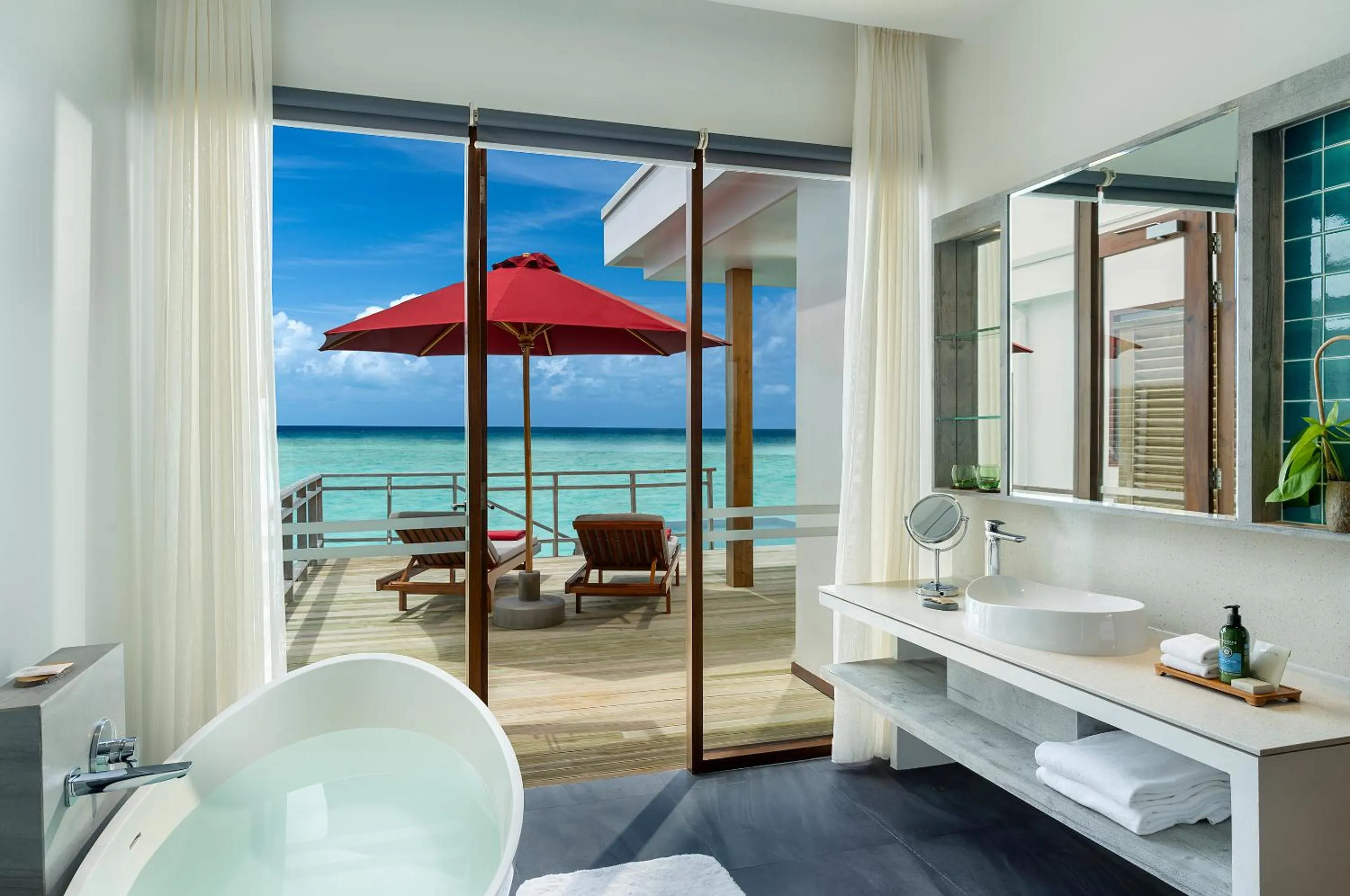 Bathroom in Dhigali Maldives - A Premium All-Inclusive Resort