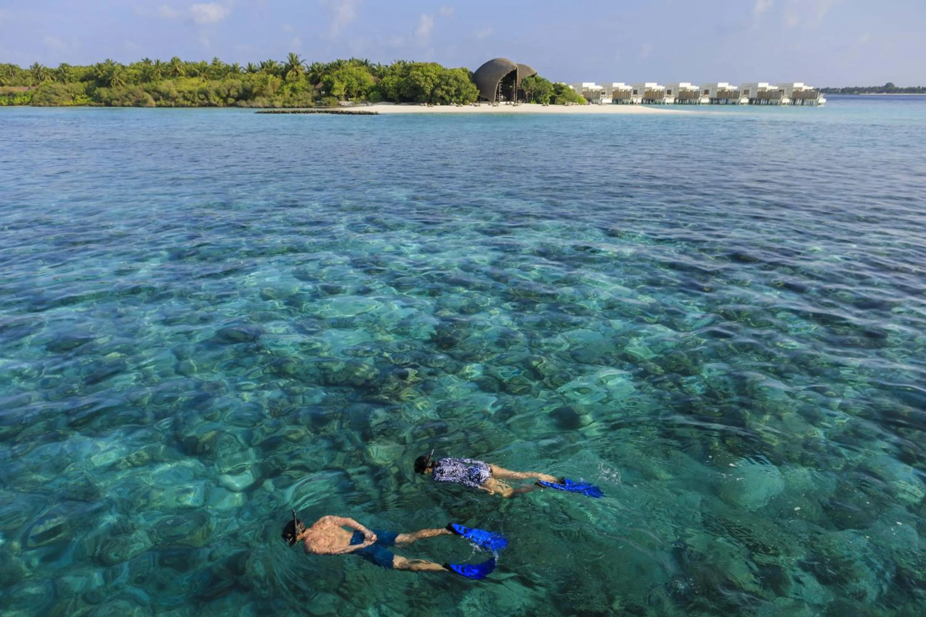 Natural landscape in Dhigali Maldives - A Premium All-Inclusive Resort