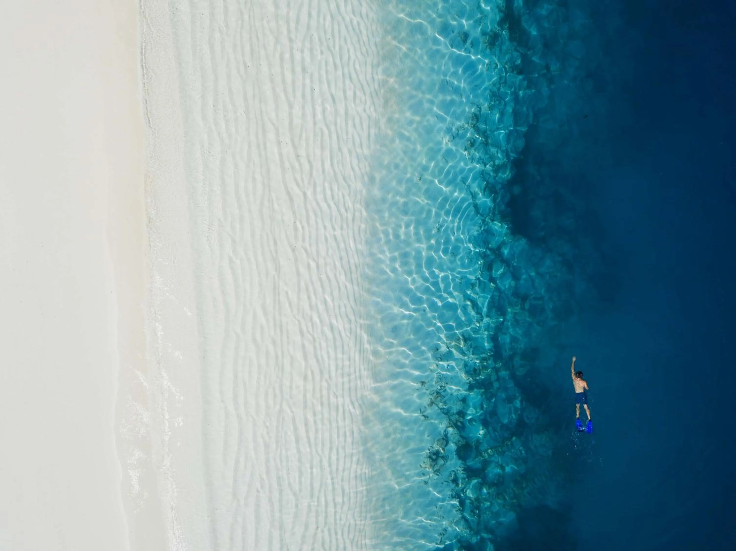 Bird's eye view in Dhigali Maldives - A Premium All-Inclusive Resort