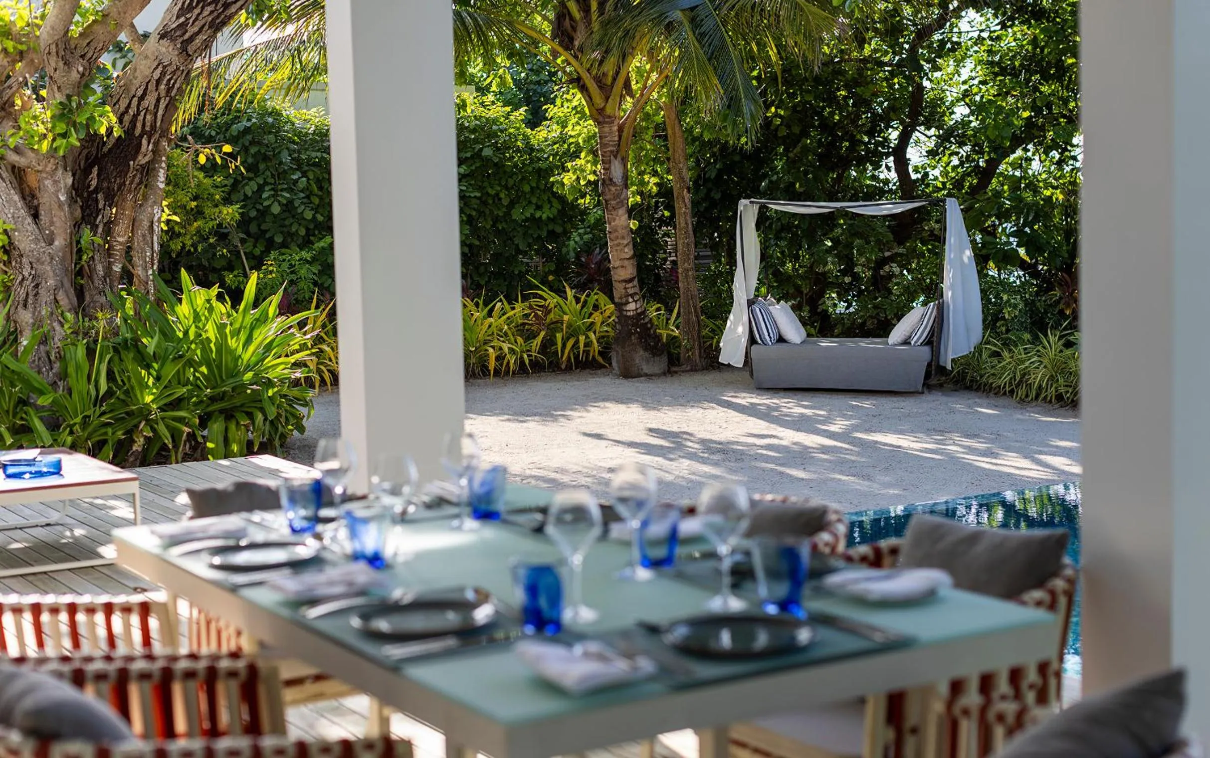 Garden in Dhigali Maldives - A Premium All-Inclusive Resort