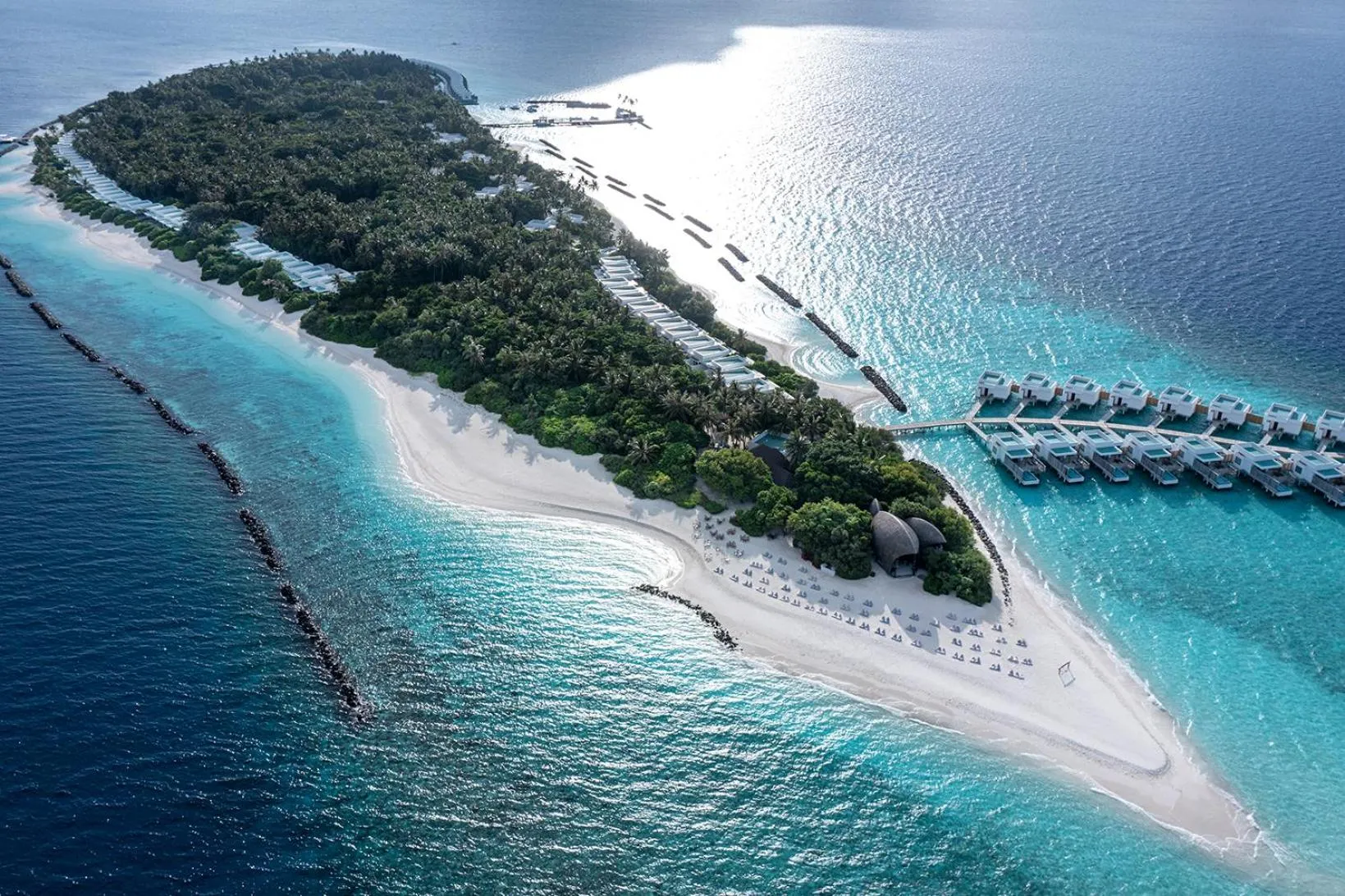 Bird's eye view in Dhigali Maldives - A Premium All-Inclusive Resort