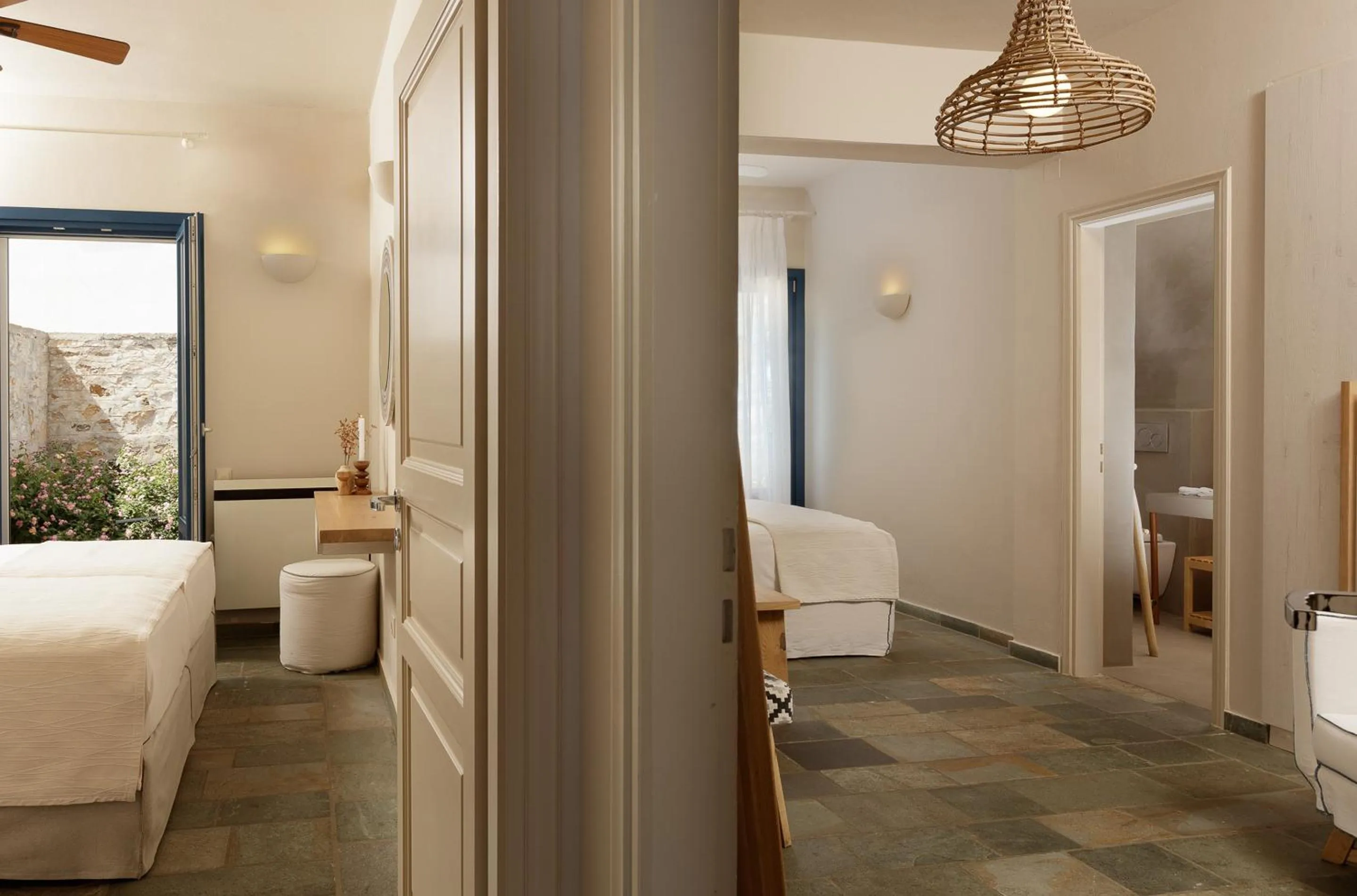 Bed in Sifnos House - Rooms and SPA