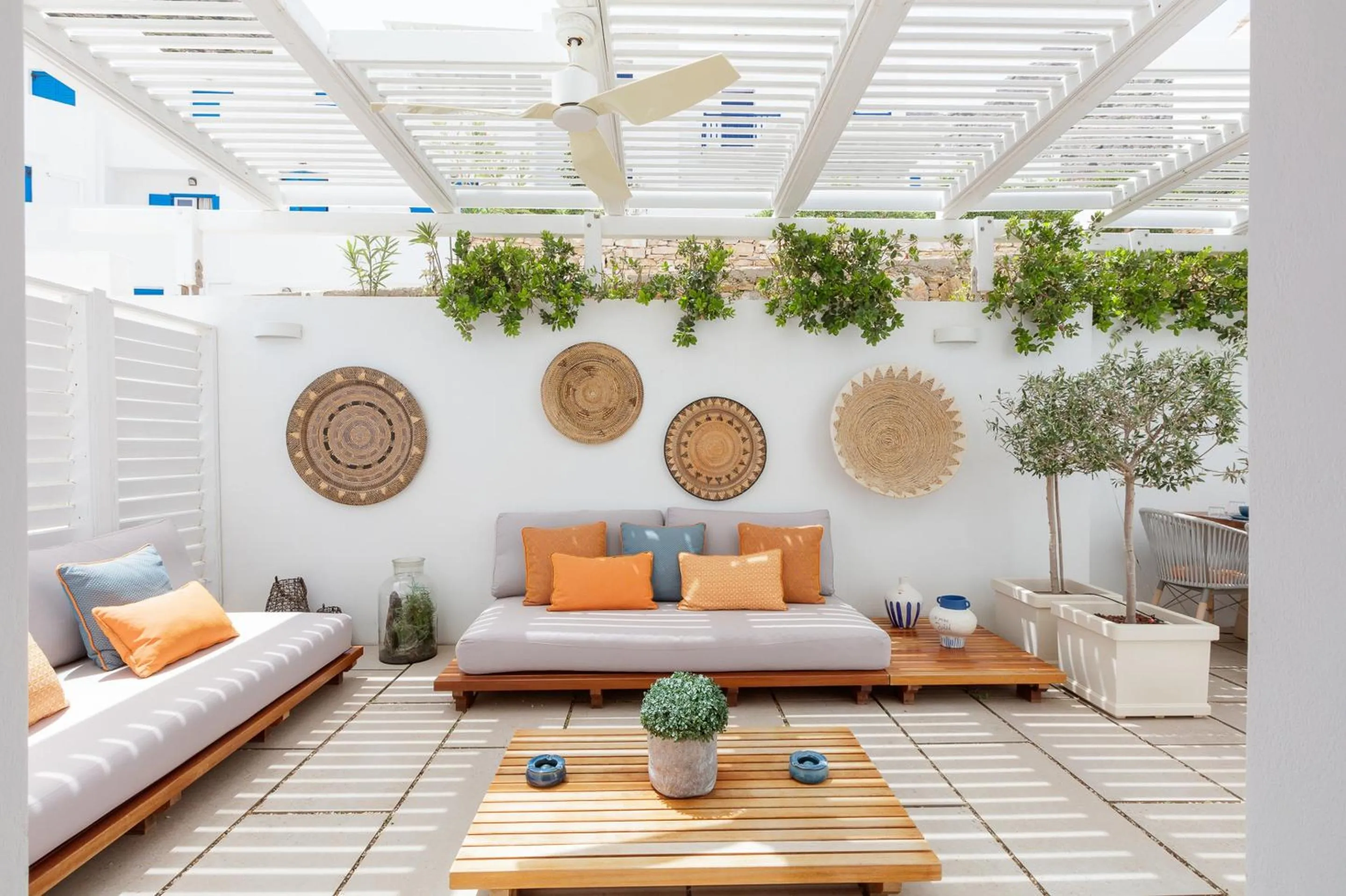 Balcony/Terrace in Sifnos House - Rooms and SPA