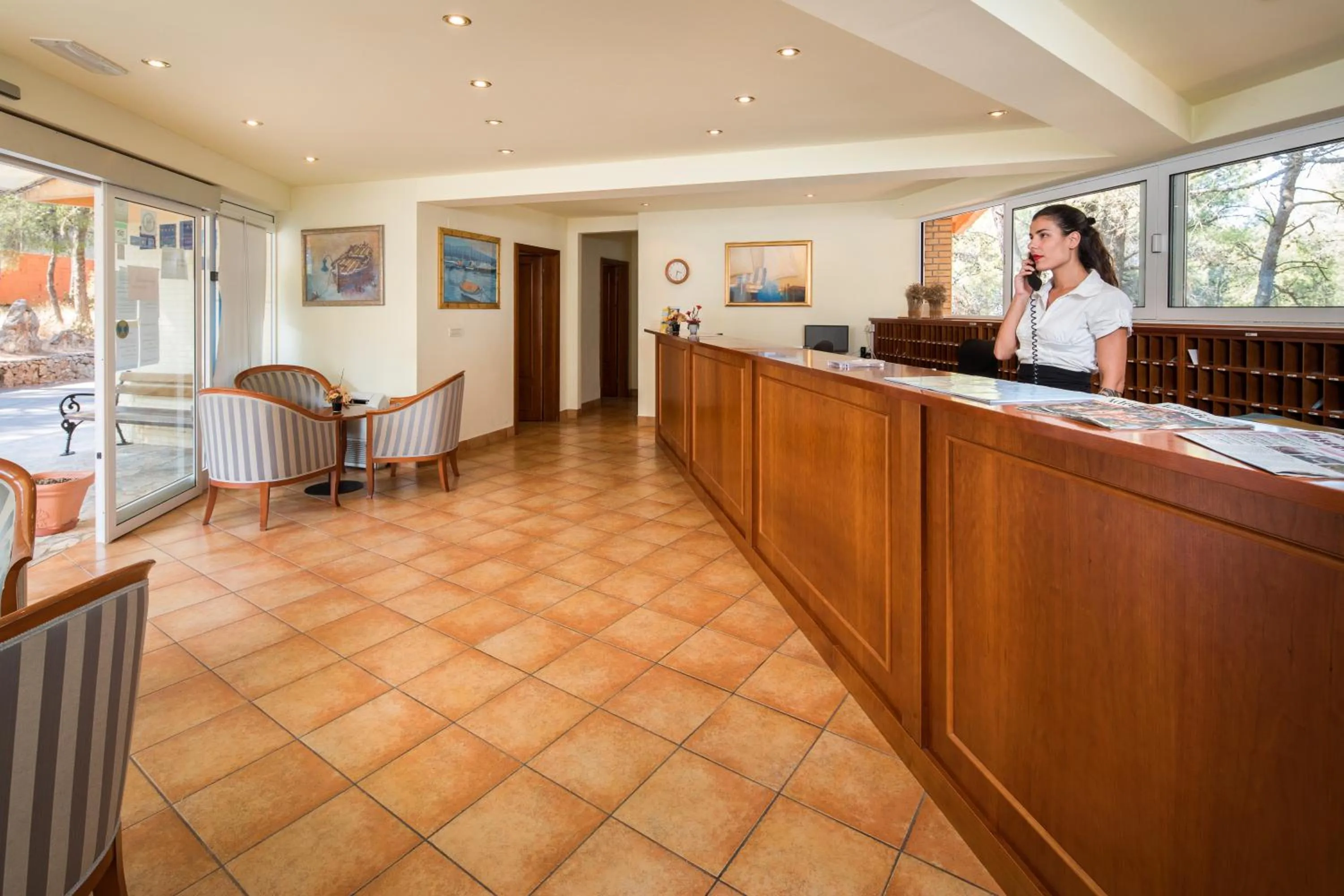 Lobby or reception in Fontana Resort