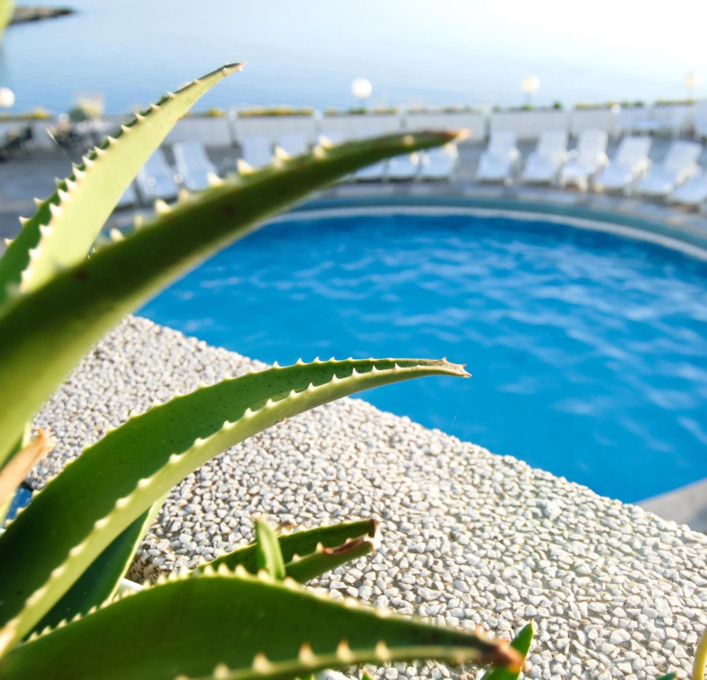 Pool view in Fontana Resort