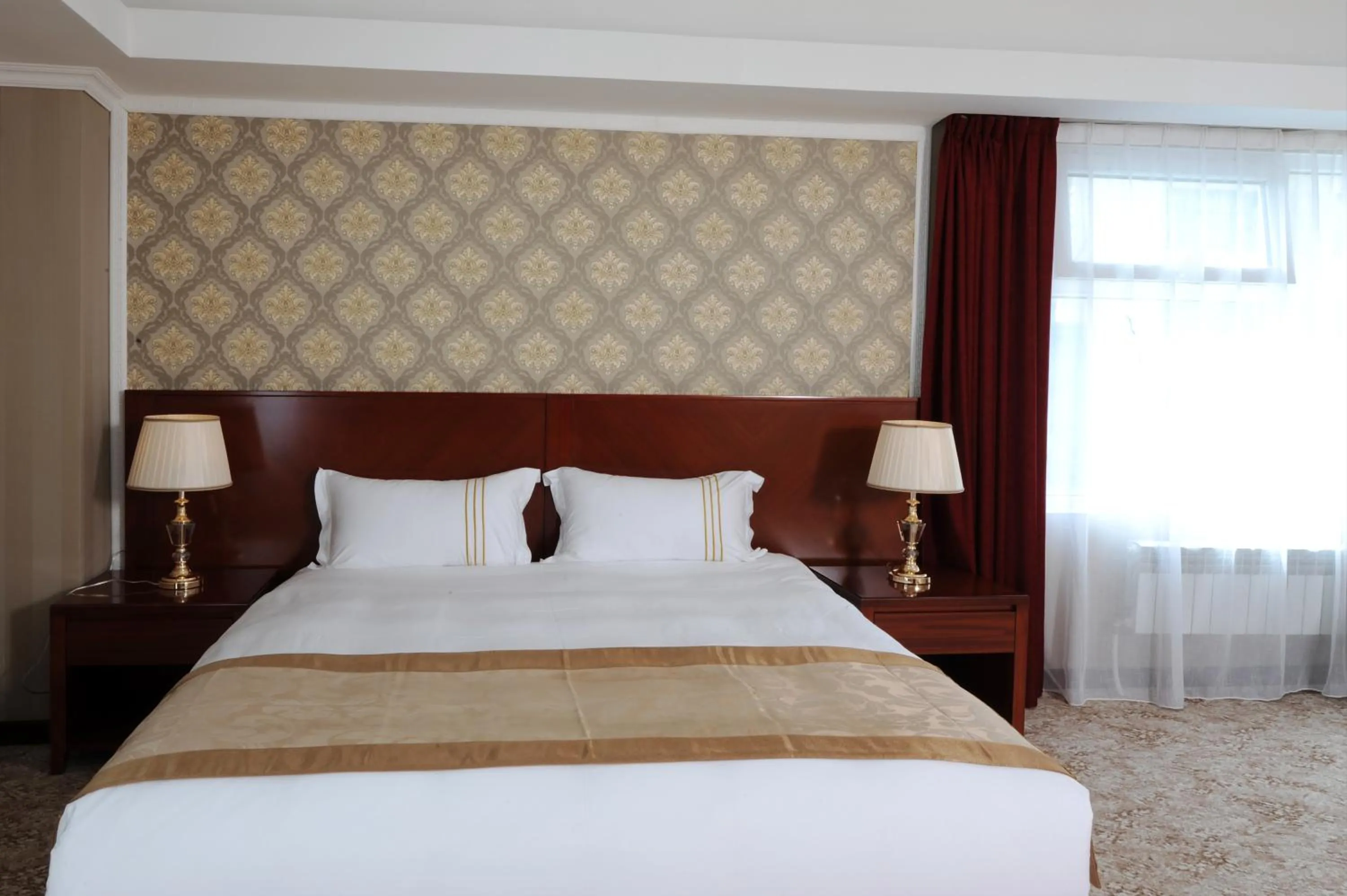 Bed in Alpha Hotel Ulaanbaatar