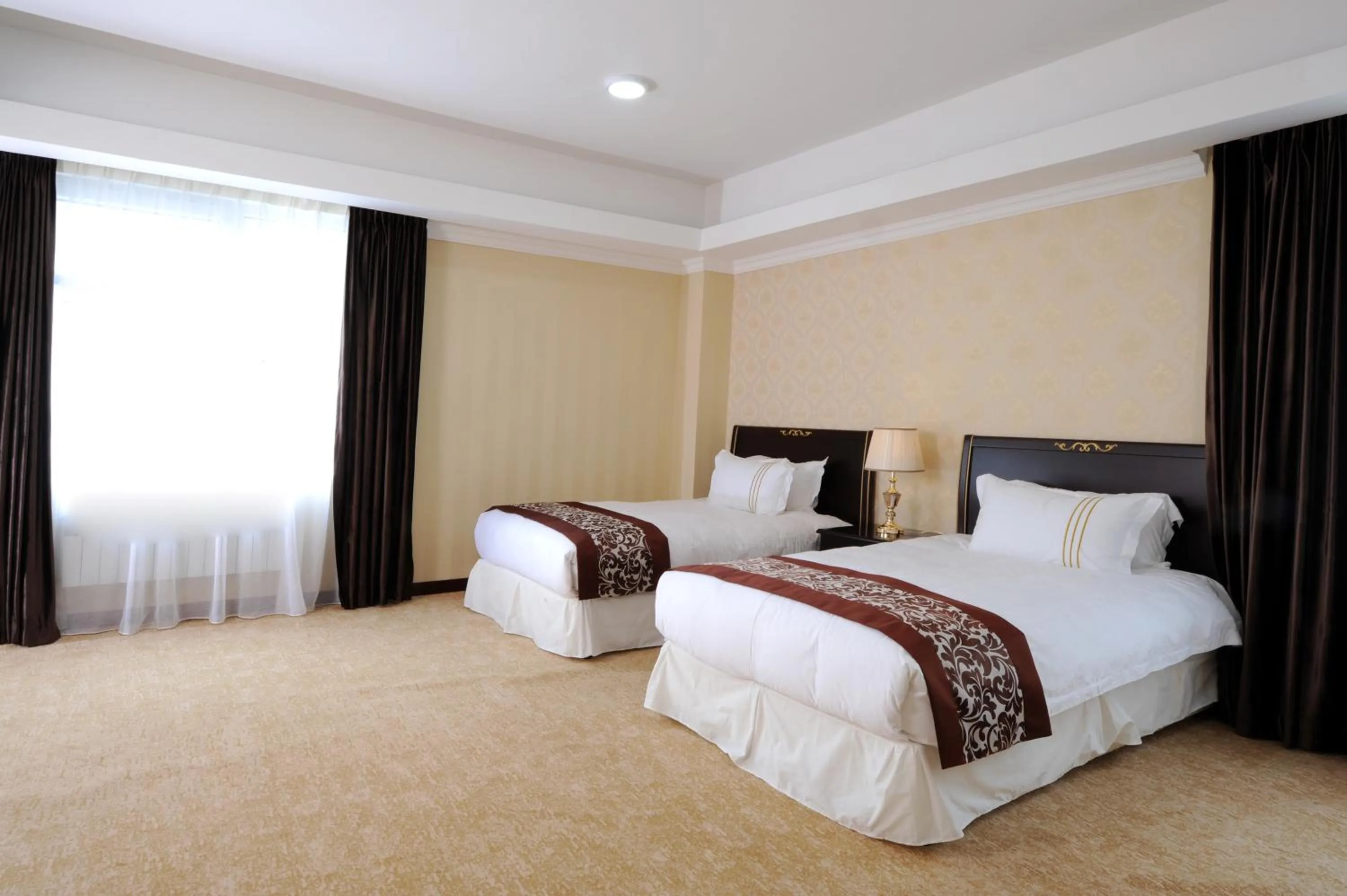 Bed in Alpha Hotel Ulaanbaatar