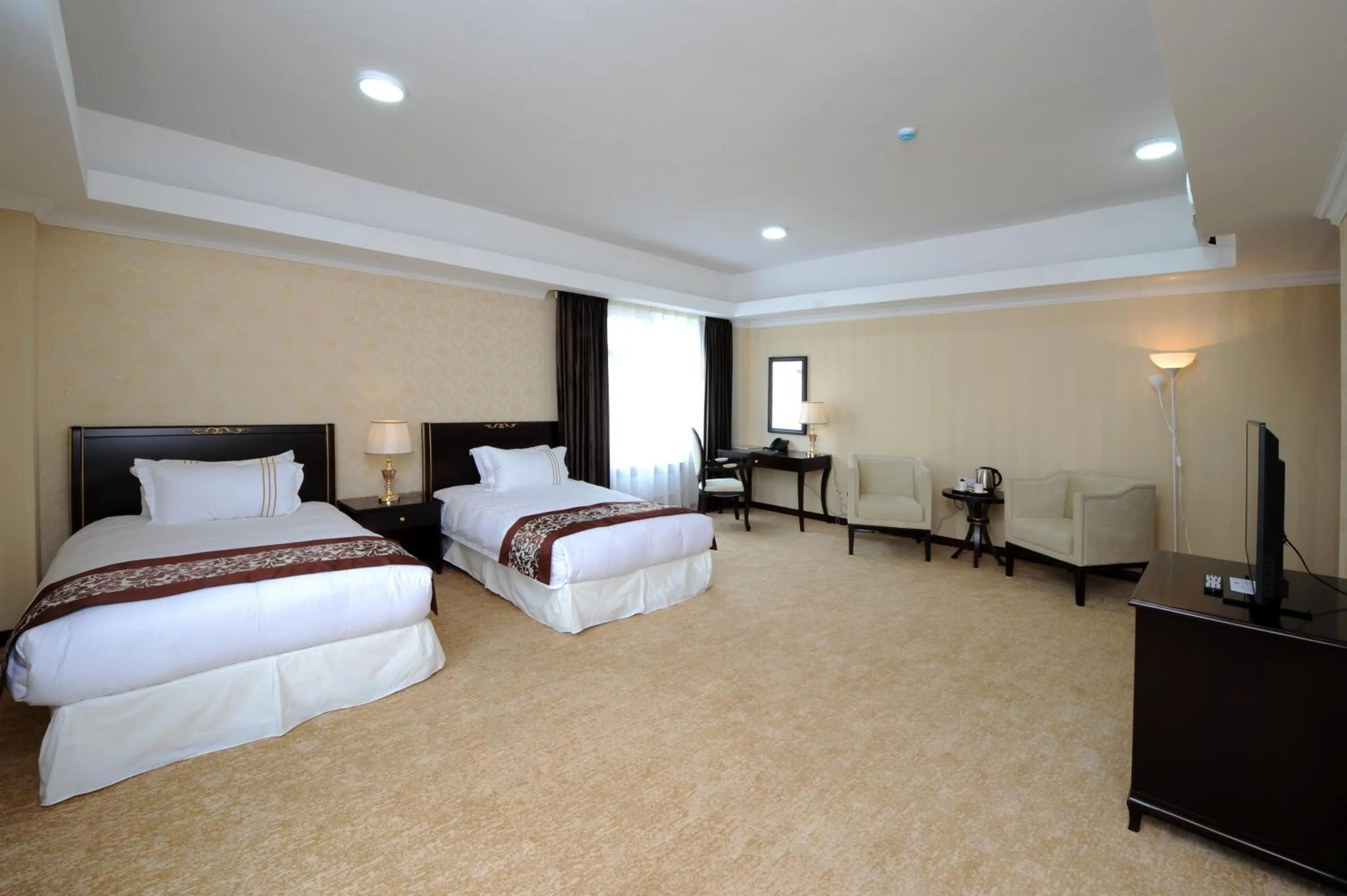 Photo of the whole room, Bed in Alpha Hotel Ulaanbaatar