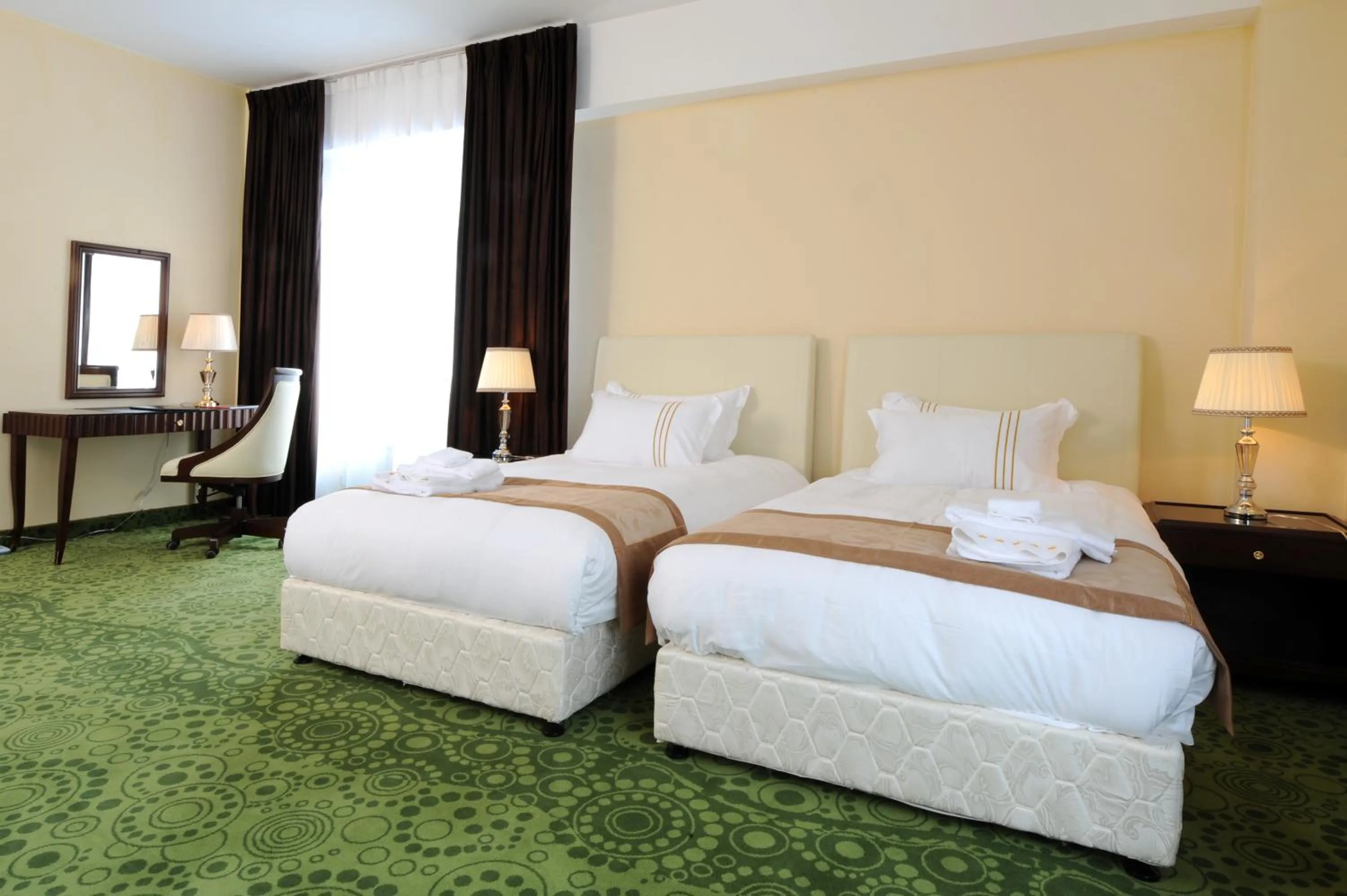 Bed in Alpha Hotel Ulaanbaatar